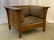 Contemporary Stickley Oak Prairie Armchair