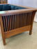Contemporary Stickley Cherry Prairie Loveseat - 4