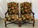 Pair Of Andre Originals Carved Armchairs - 2