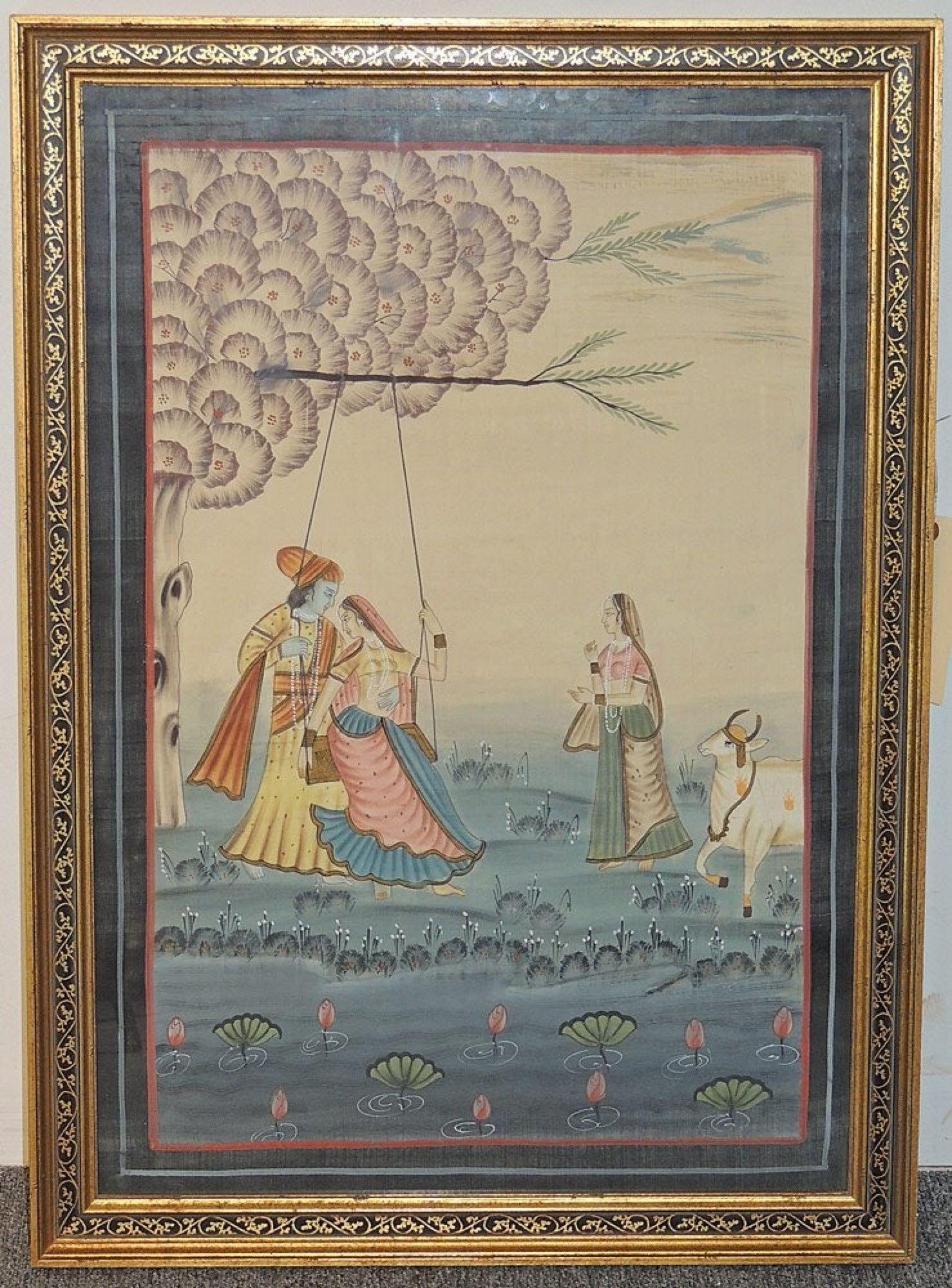 Indian Painting on Cloth (1 of 3)