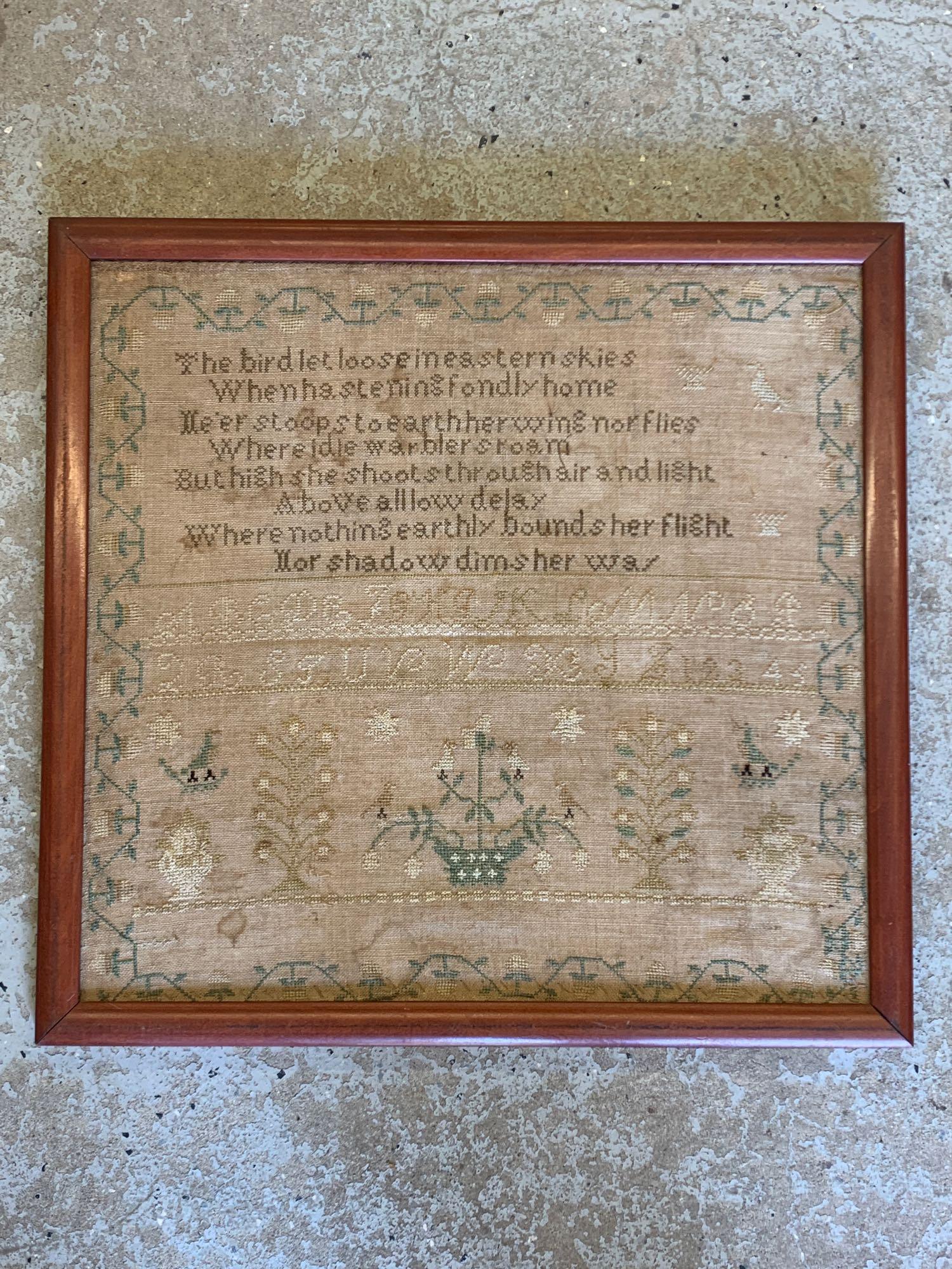 Needlework Sampler (1 of 5)