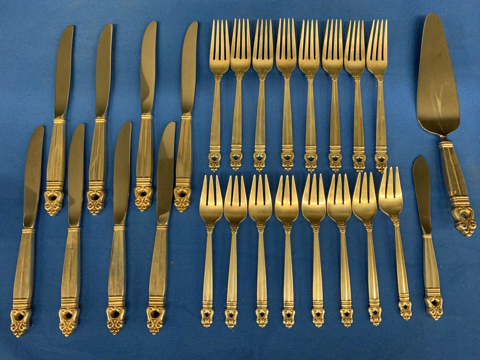 Partial Int' Sterling Royal Danish Flatware Svc. (1 of 4)