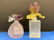 Two Daum Art Glass Perfume Bottles