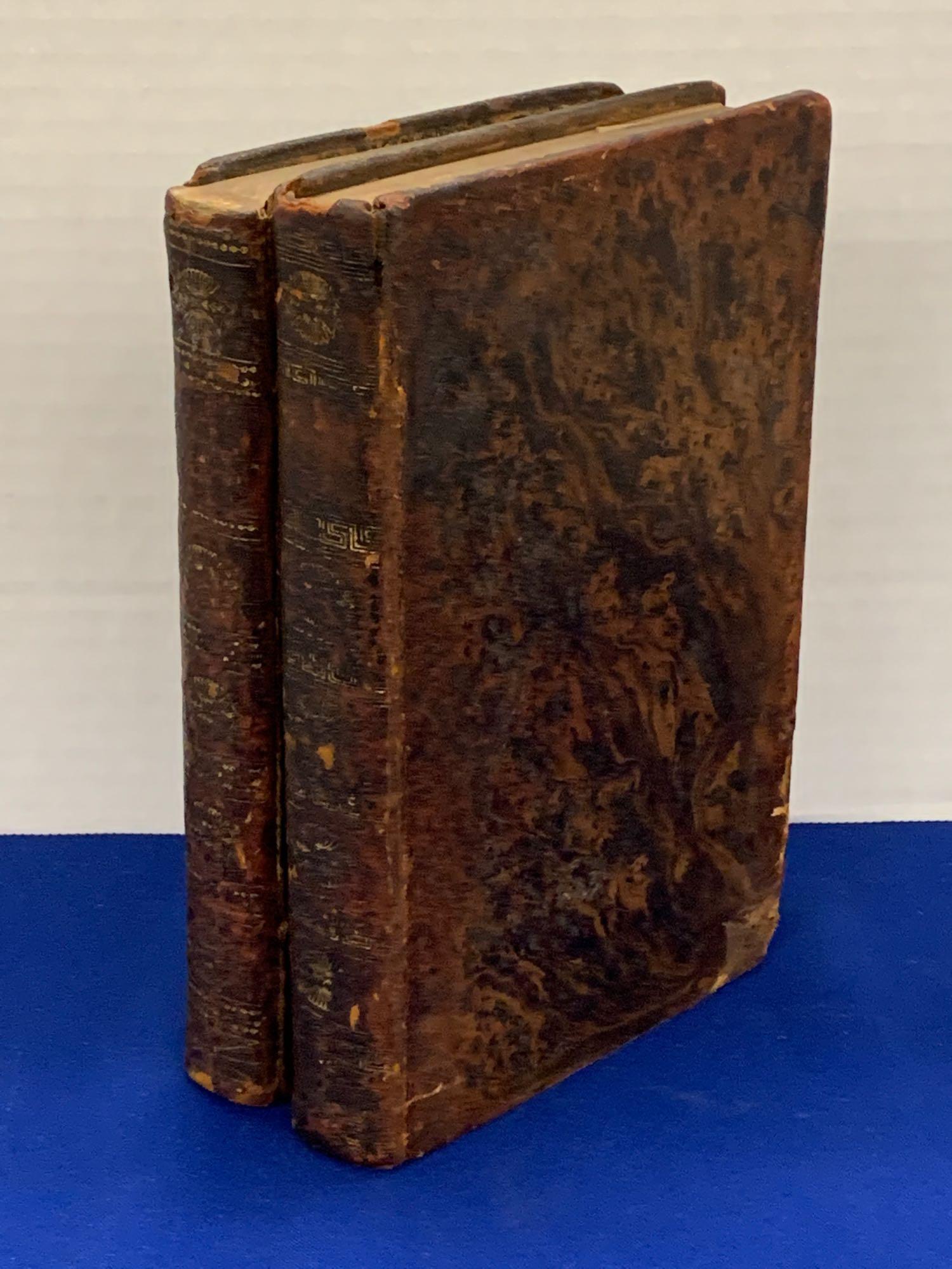 Two Early 19th Century Biographies: A lot of two early 19th C. biographies to include an 1807 first edition printing of "The Life of George Washington, Commander in Chief of the Armies" by David Ramsey, and an 1814 first edition printin