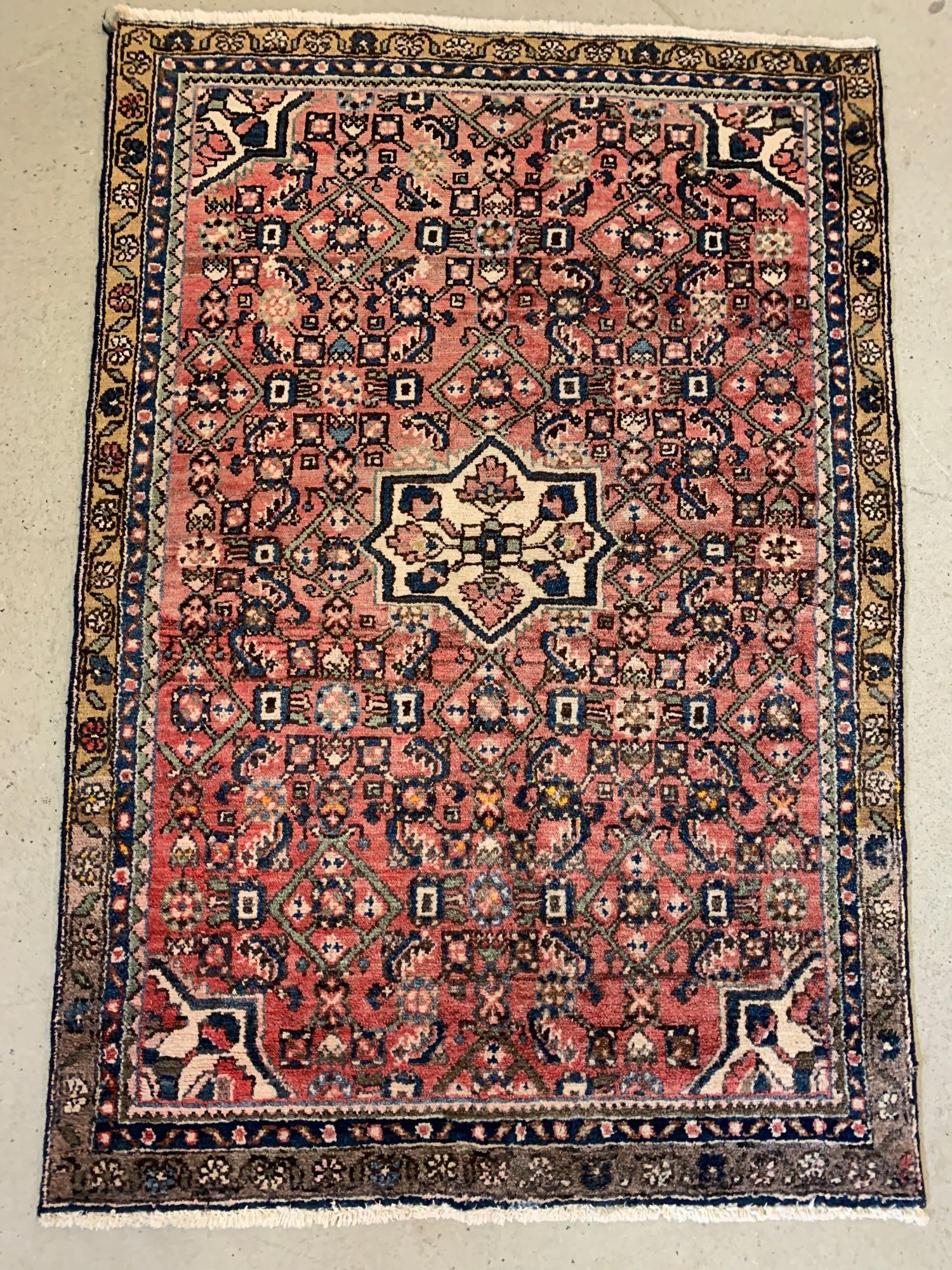 Persian Area Carpet, 5ft 1in x 3ft 6in (1 of 4)