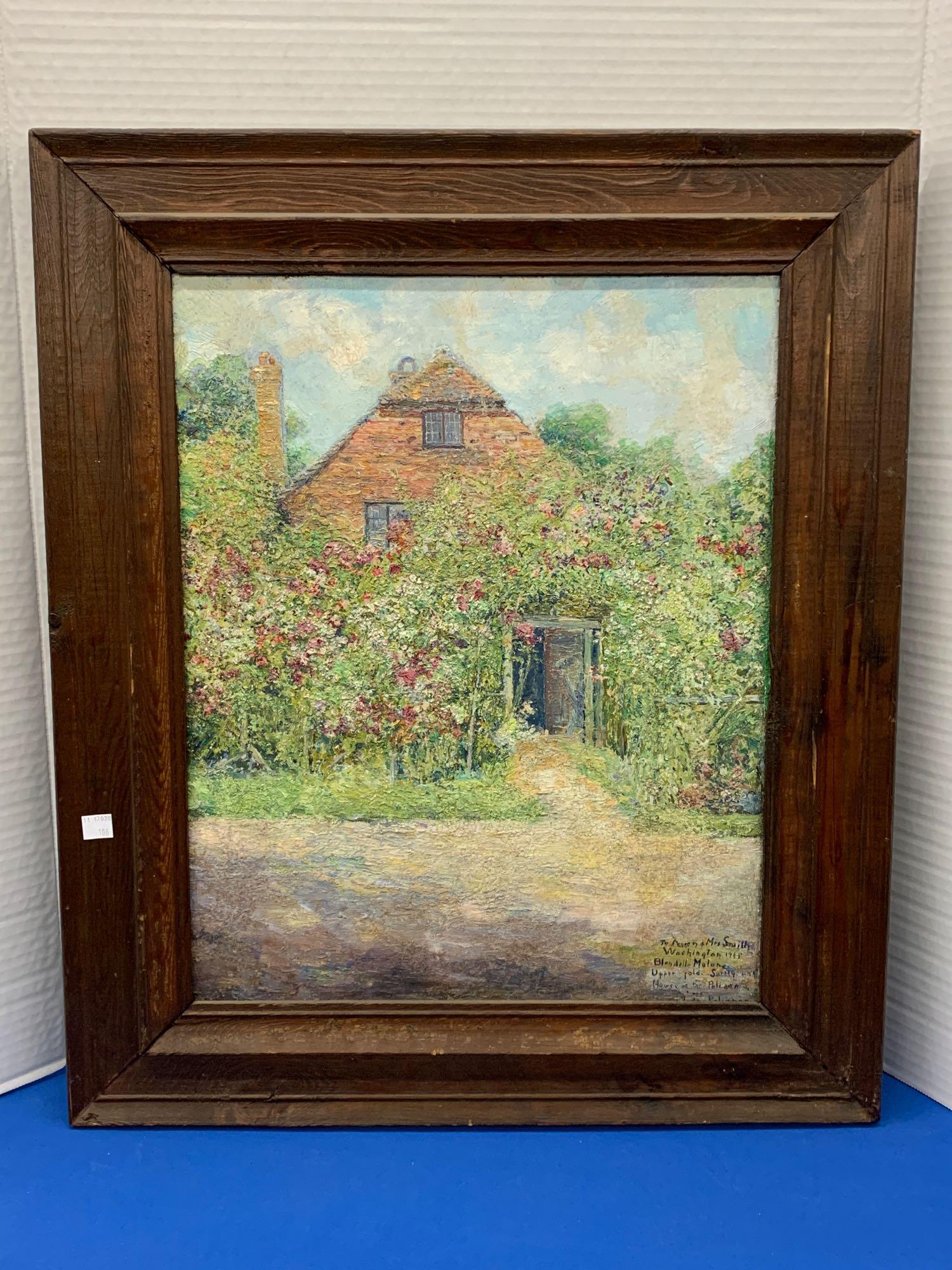 Blondelle Malone. Oil on Canvas, Spring Landscape (1 of 5)