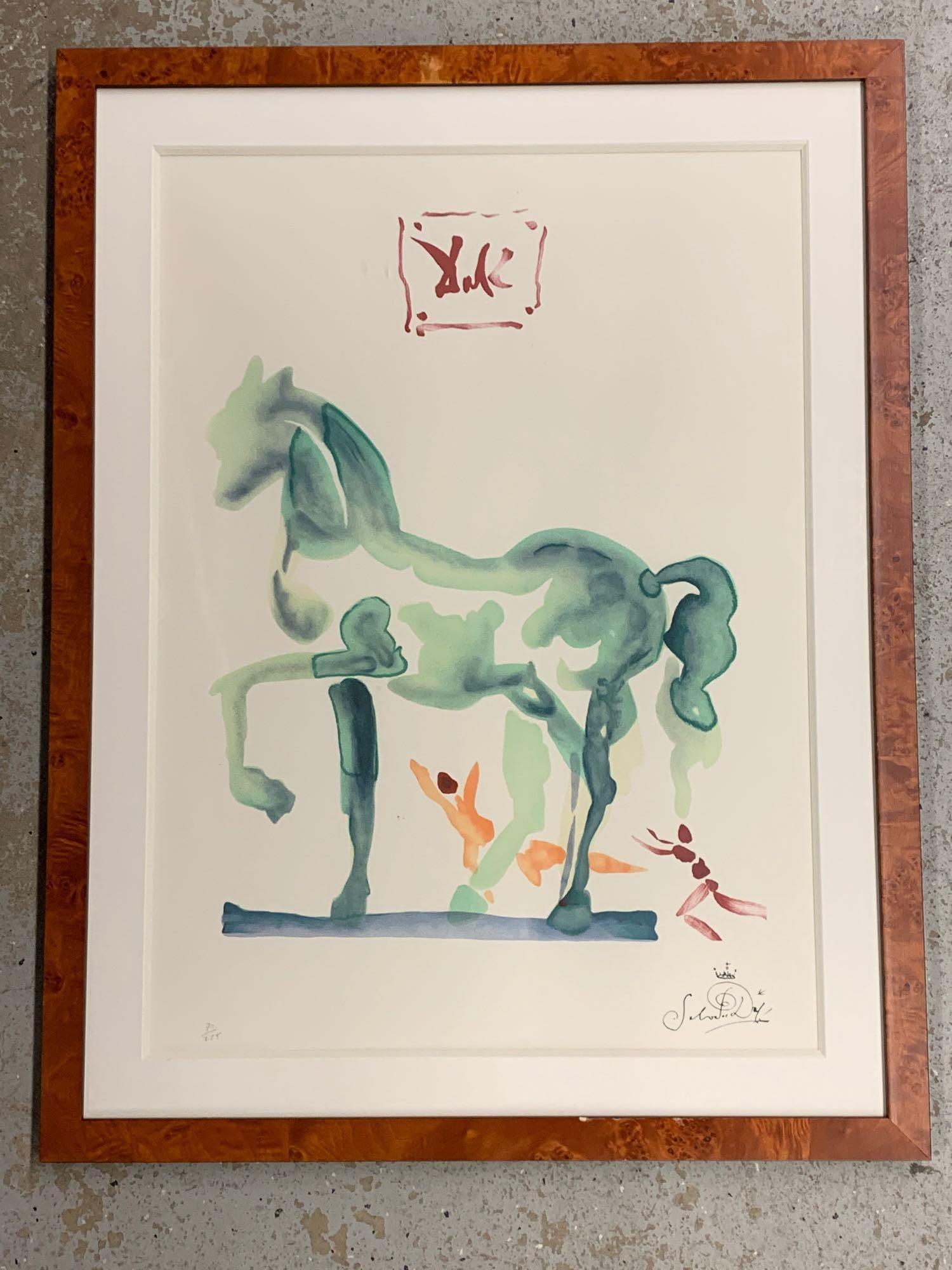 Salvador Dali. Lithograph, Horse (1 of 4)
