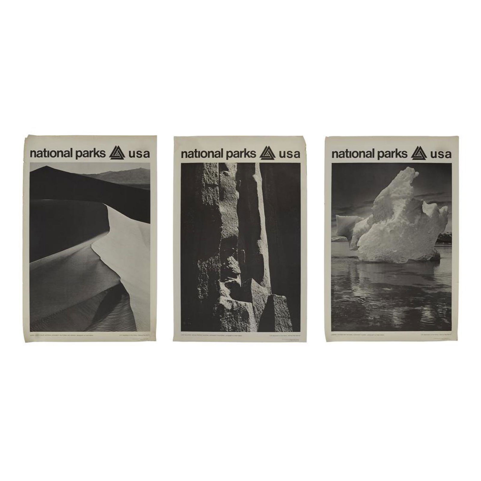 Ansel Adams. Three National Parks Posters (1 of 5)