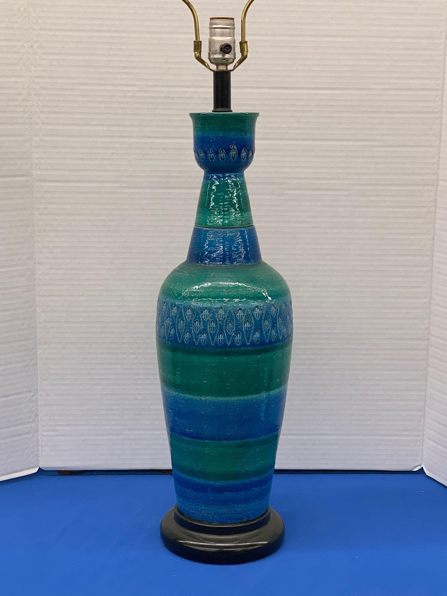 Aldo Londi for Bitossi Pottery Table Lamp (1 of 5)