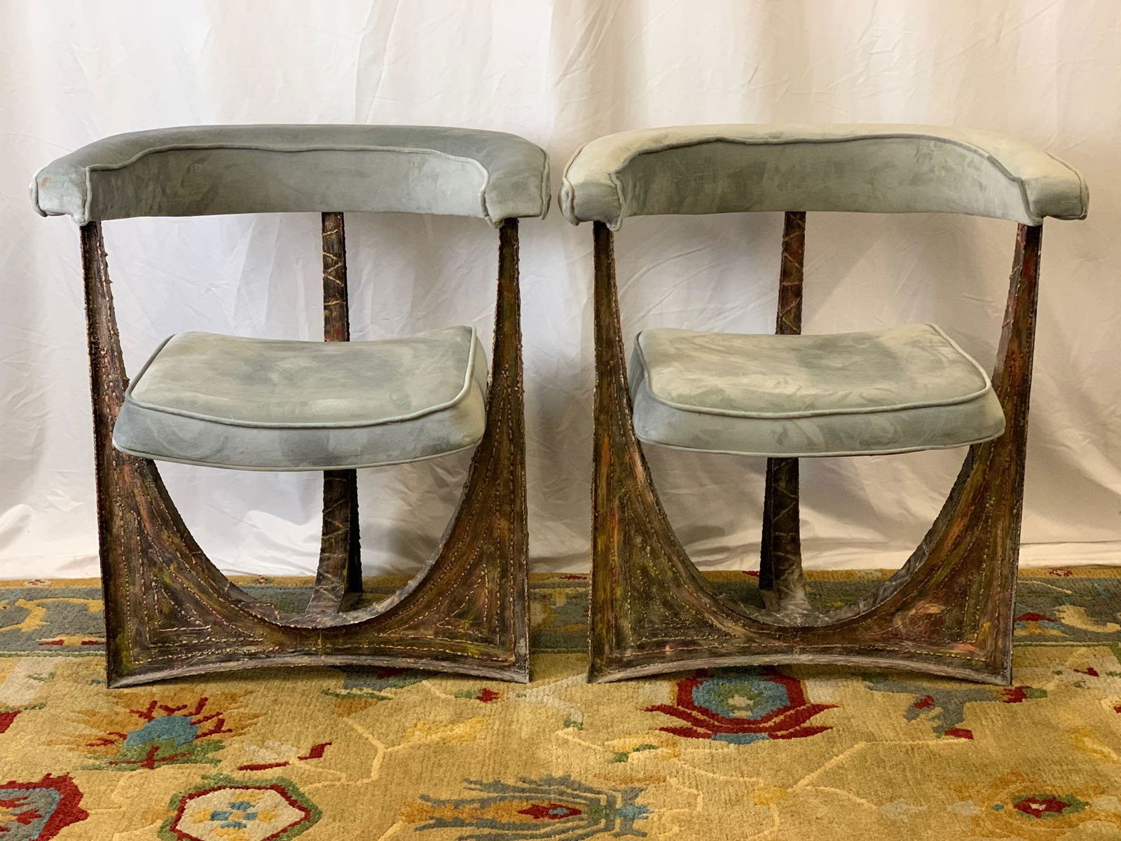 Pair of Attrb. Paul Evans Armchairs (1 of 9)