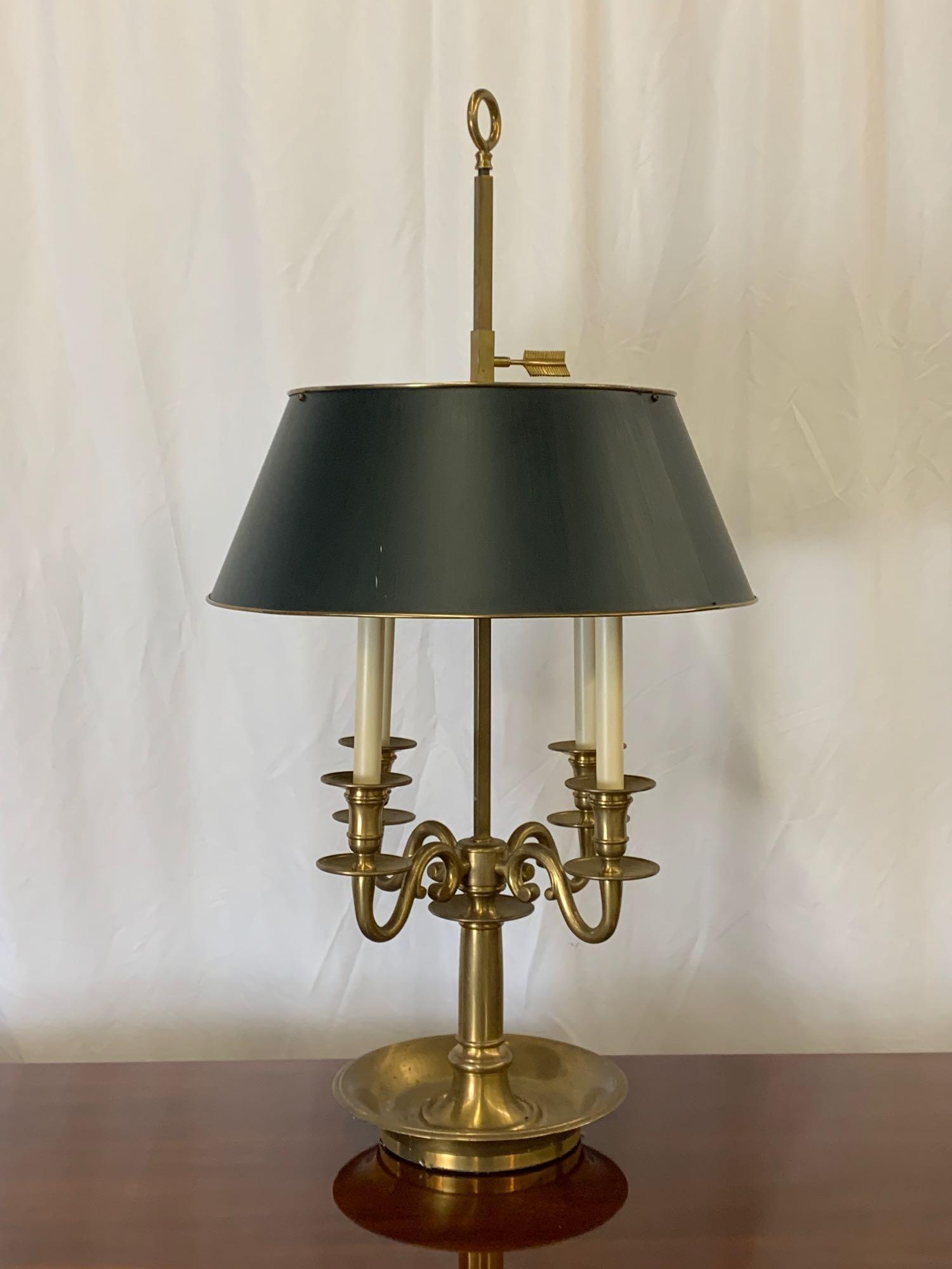 Ralph Lauren Brass Bouillotte Lamp (1 of 6)
