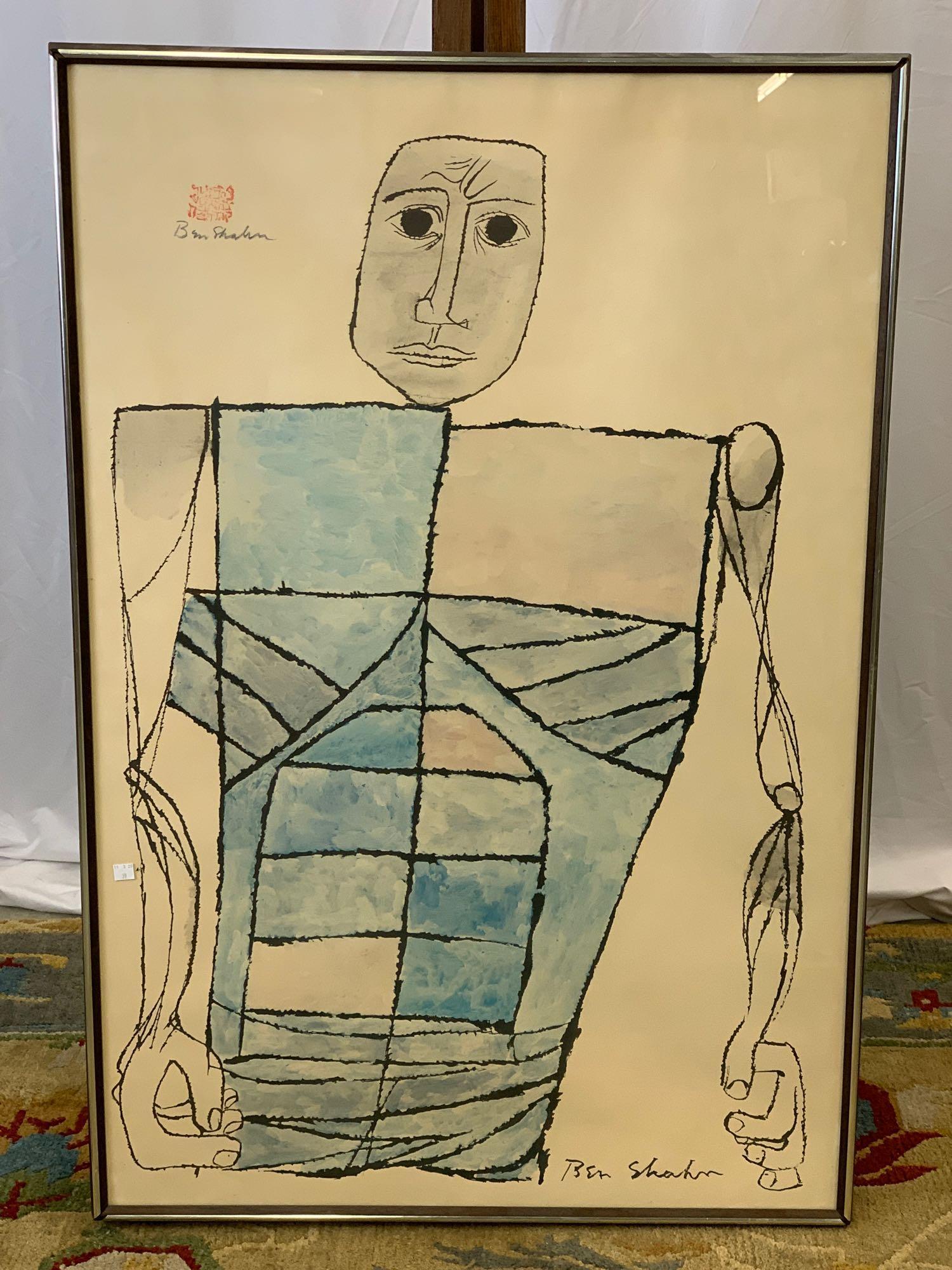 Ben Shahn. Signed Lithograph (1 of 4)