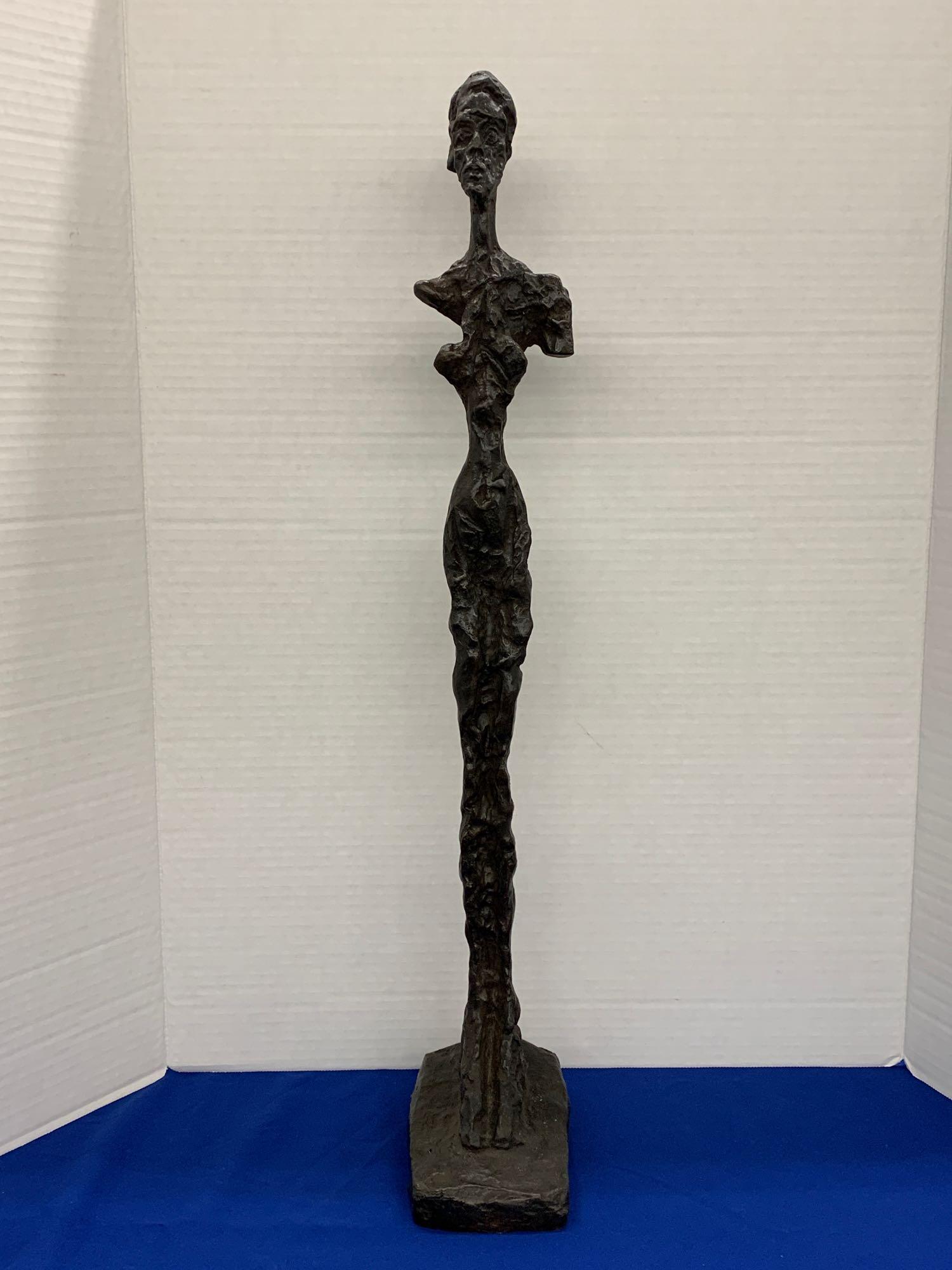 After Alberto Giacometti Bronze Sculpture, Thin Man (1 of 6)