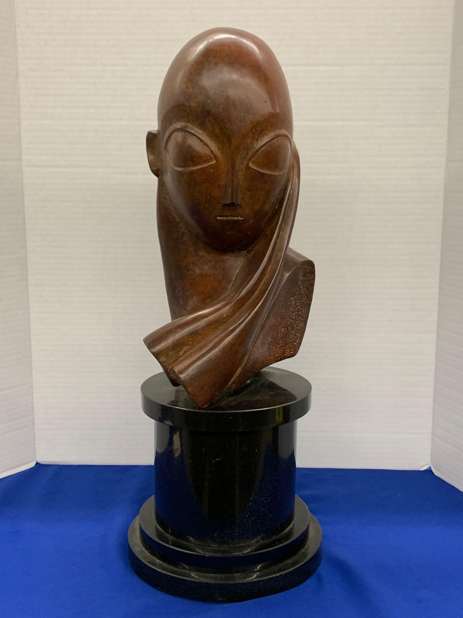 After Constantin Brancusi Bronze, Female Bust (1 of 5)