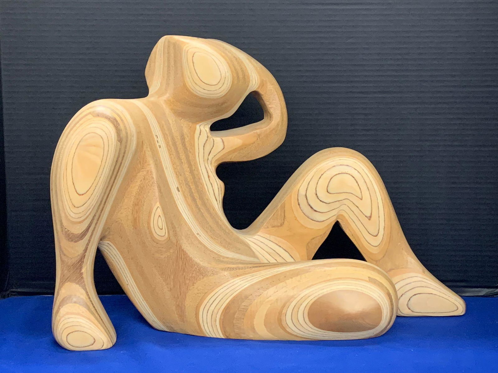 Robert Hargrave. Plywood Sculpture, Figure (1 of 5)