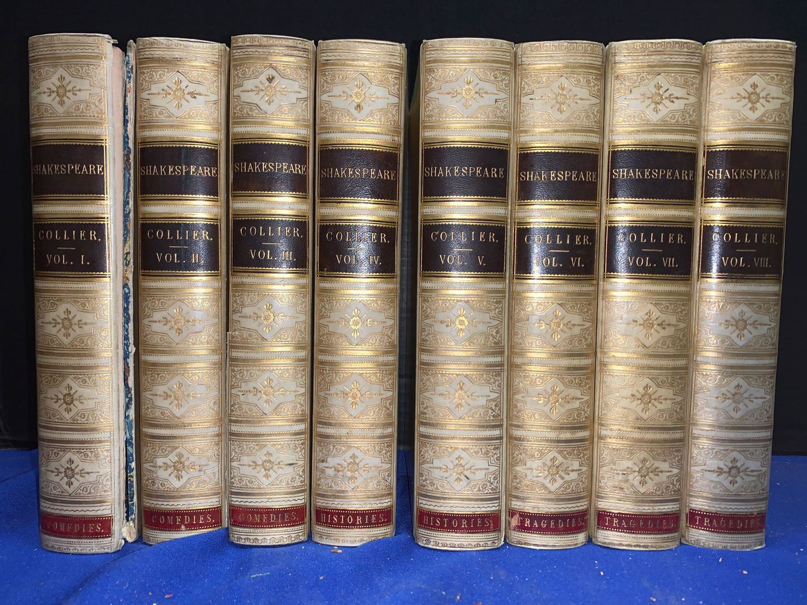 Eight Vols.: Works of William Shakespeare, 1844 (1 of 4)