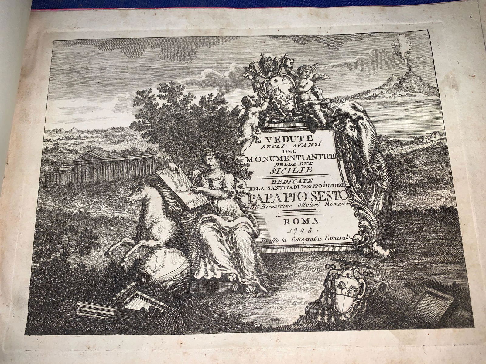 Book: Sicilian Monuments of Antiquity, 1795 (1 of 5)