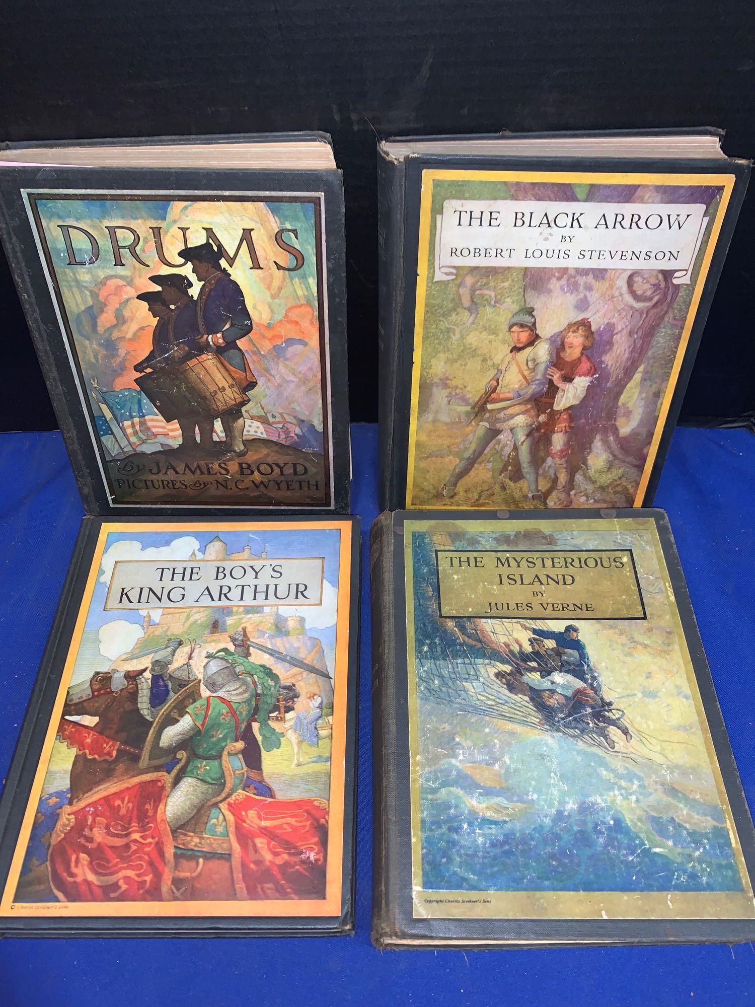 Four Children's Books Illustrated by N. C. Wyeth (1 of 19)