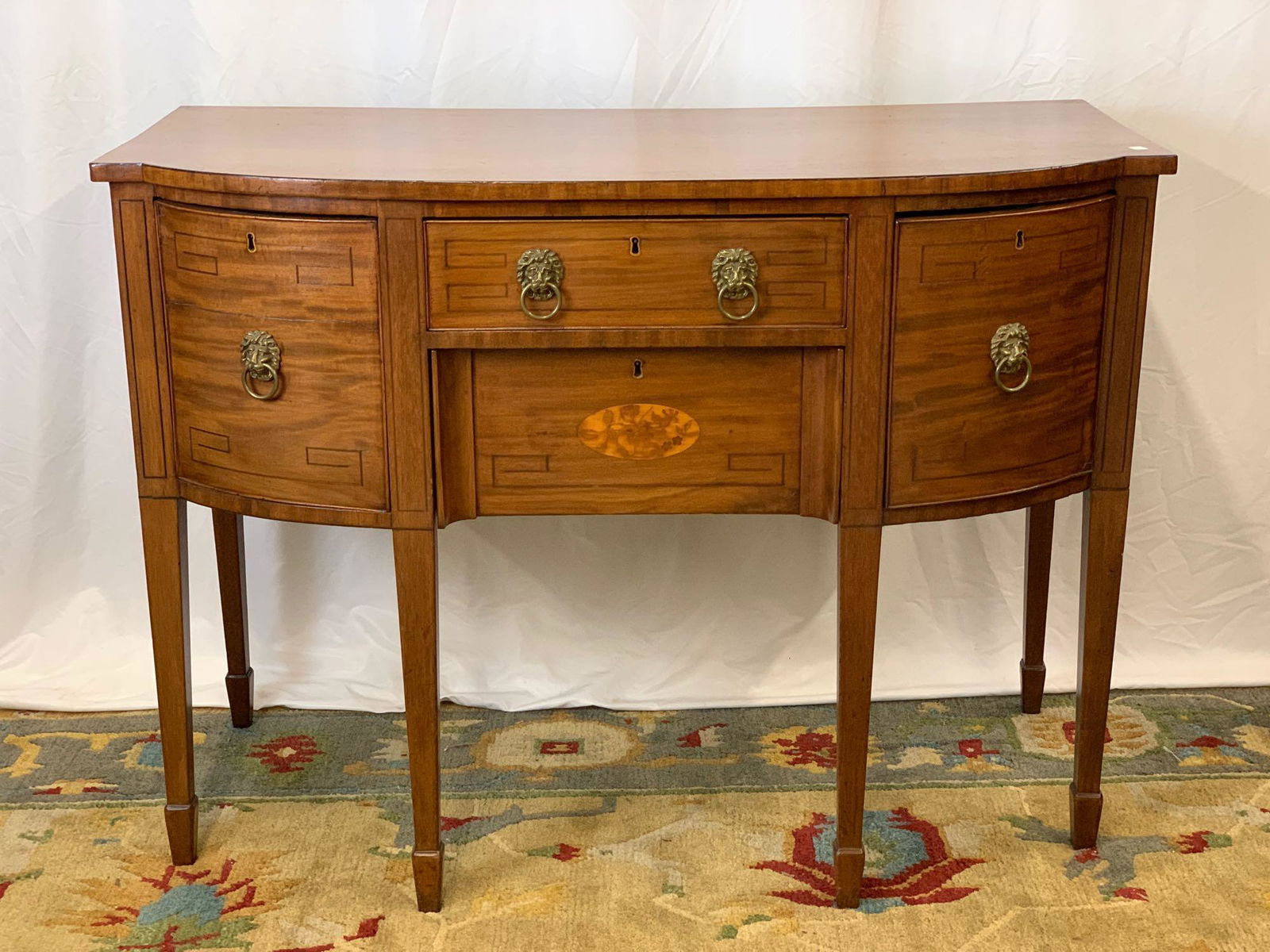 Hepplewhite Mahogany Sideboard (1 of 6)