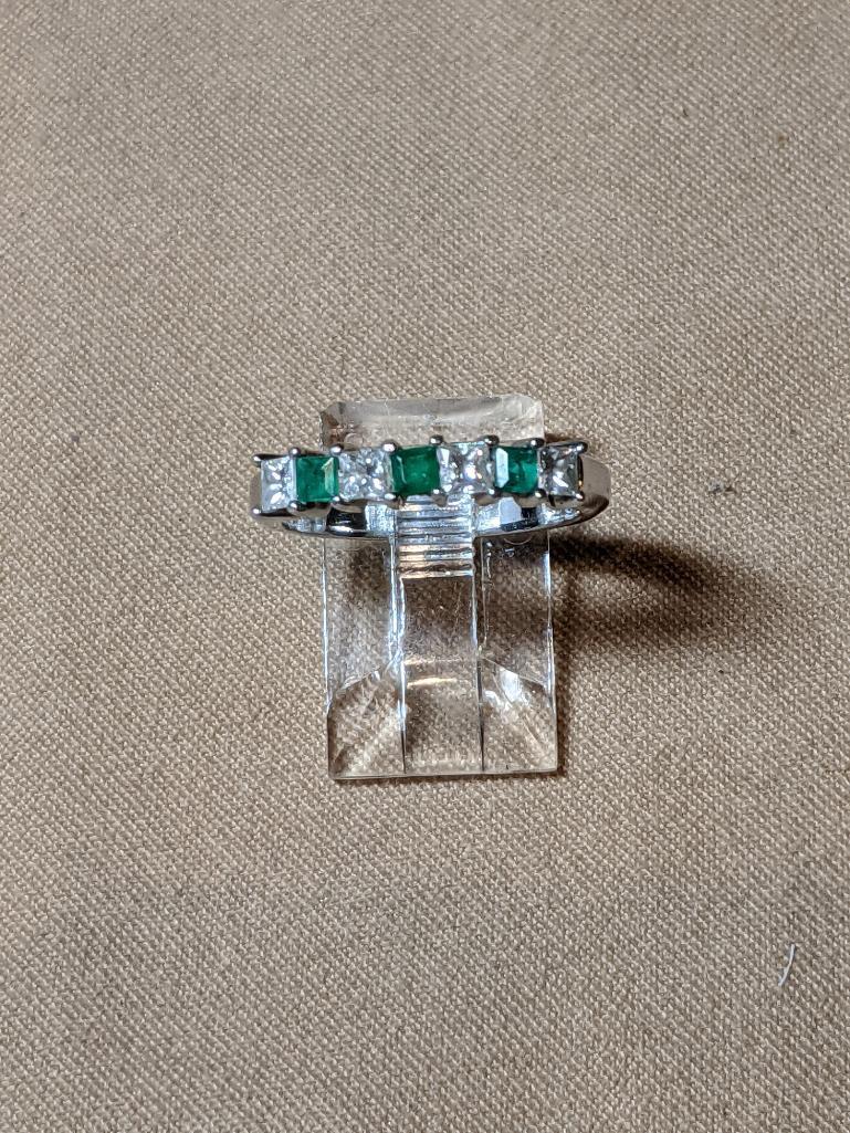 Emerald and Diamond Ring (1 of 3)