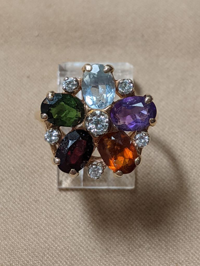 Multi-Gemstone Ring (1 of 4)