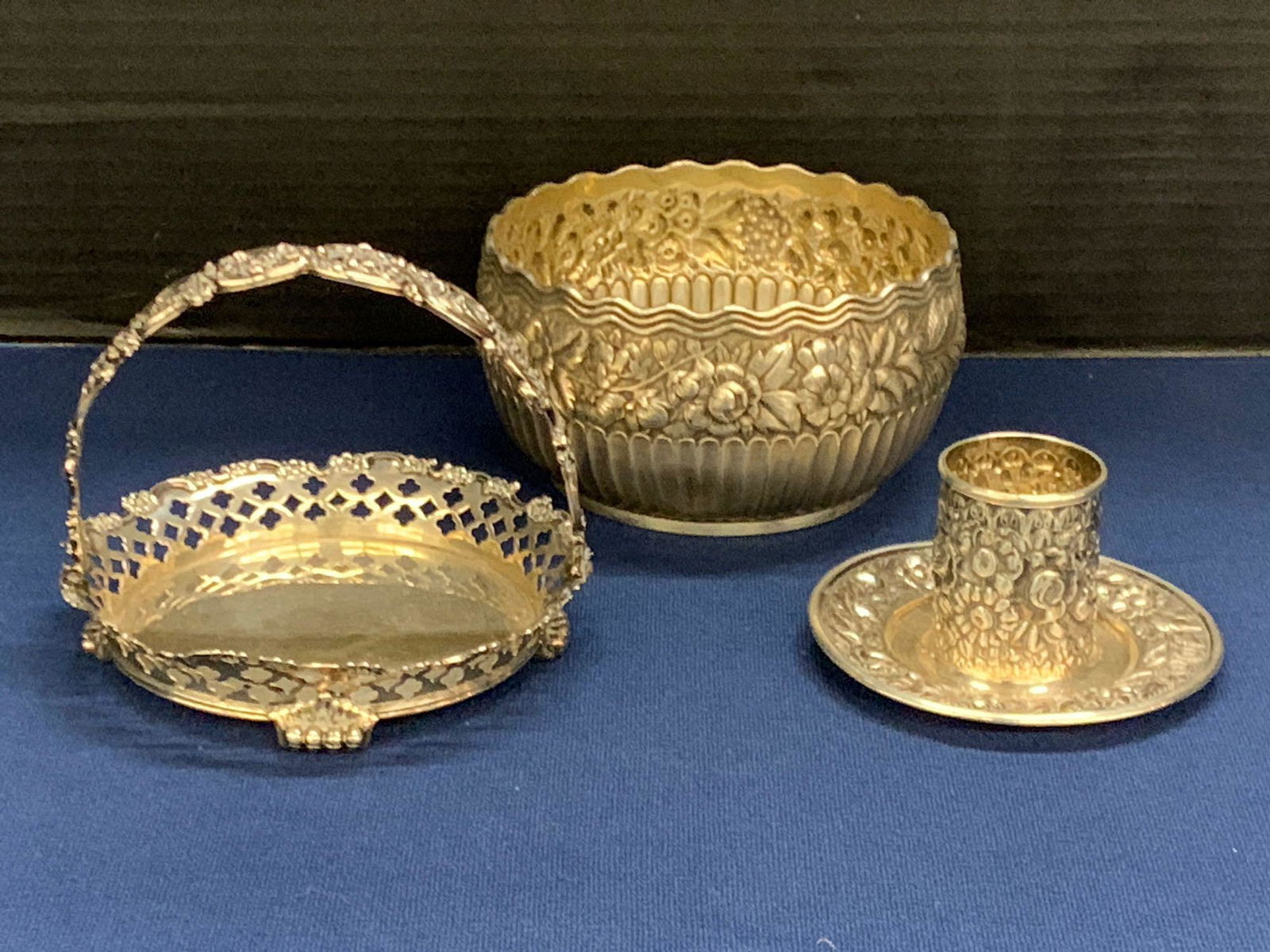 Three Tiffany and Co Sterling Silver Table Articles (1 of 8)