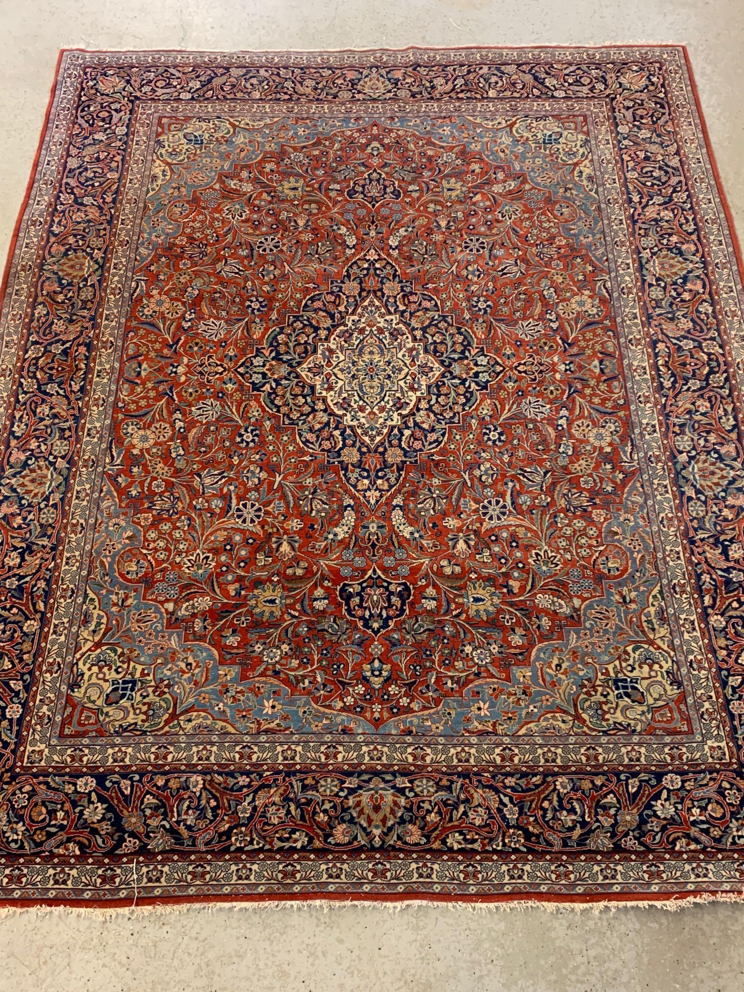 Persian Room-size Carpet: 10ft x 7ft 10in (1 of 8)