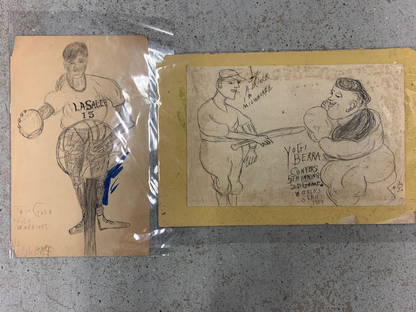 Two Justin McCarthy Drawings (1 of 6)