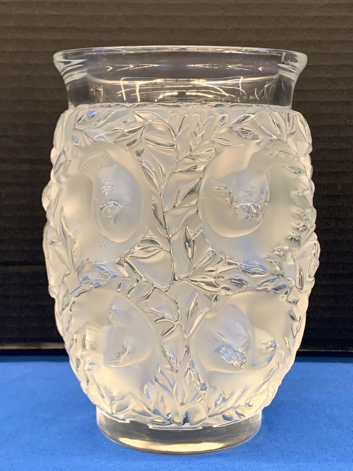 Lalique Crystal Bagatelle Vase (1 of 3)