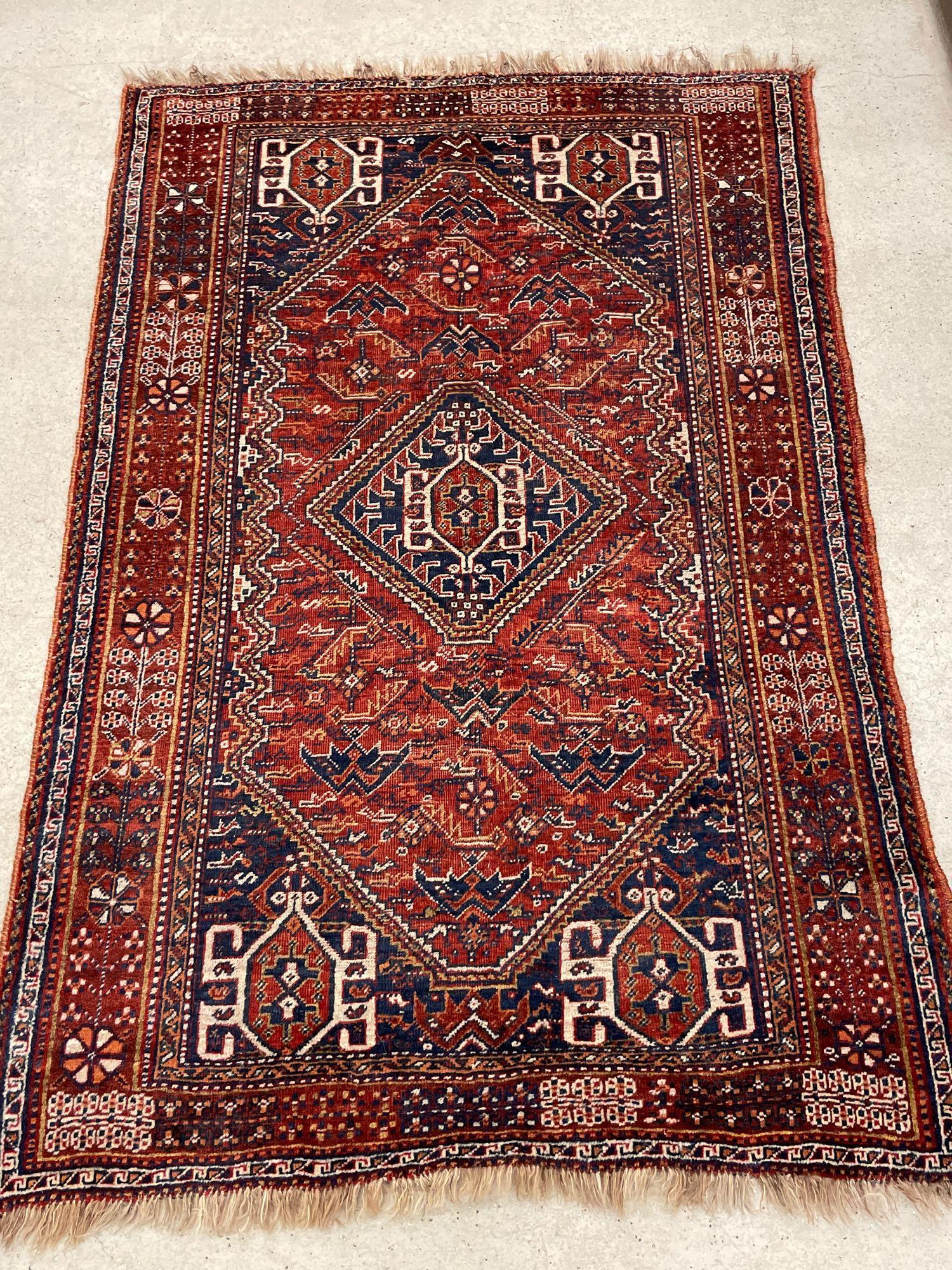 Persian Area Carpet, 7ft x 4ft 9in (1 of 7)