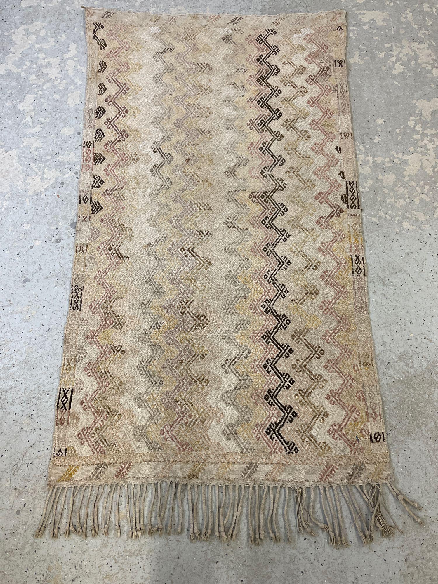 Antique Turkish Cicim Carpet, 5ft 4in x 2ft 11in (1 of 5)