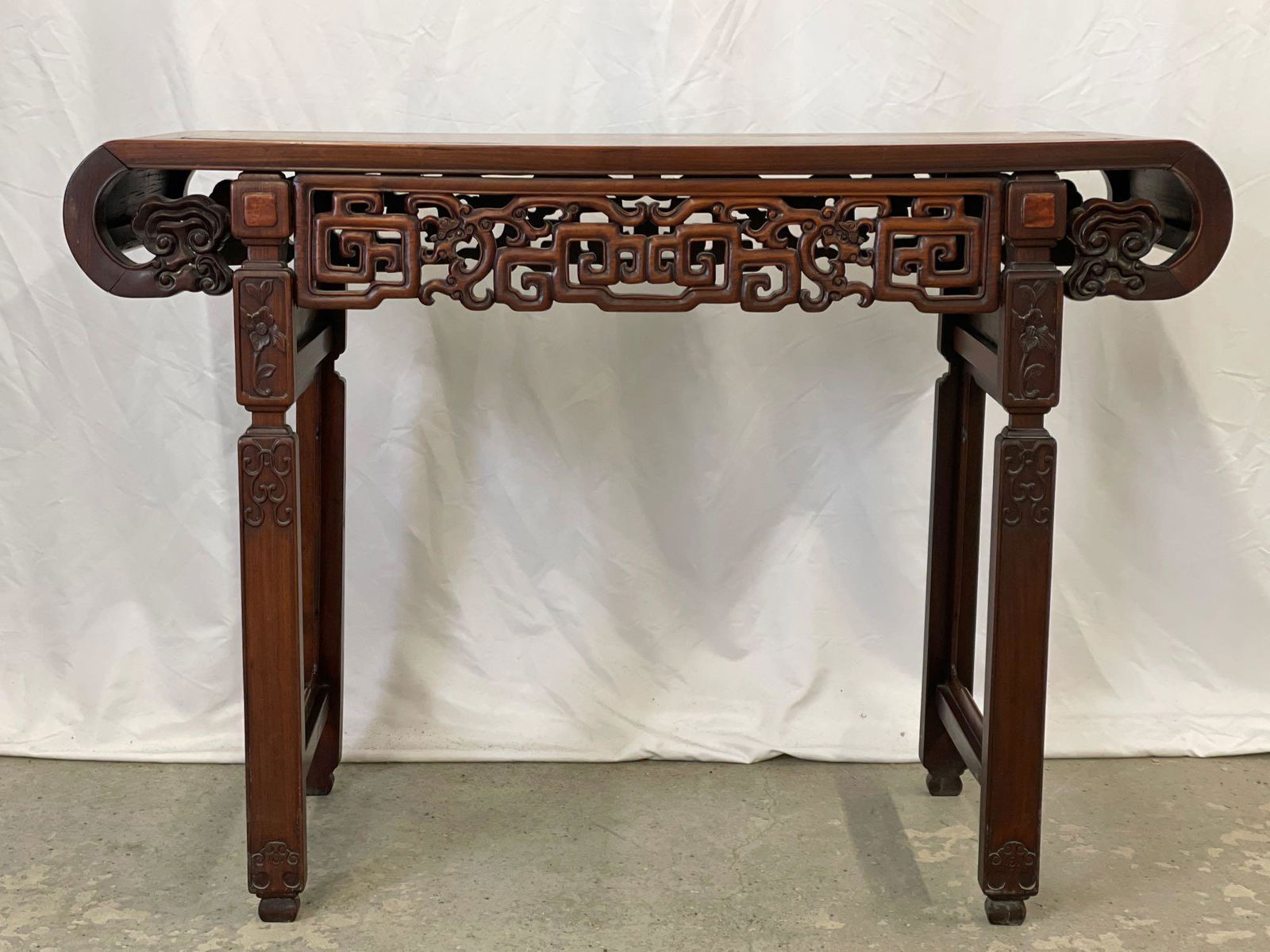 Chinese Carved Hardwood Altar Table (1 of 9)