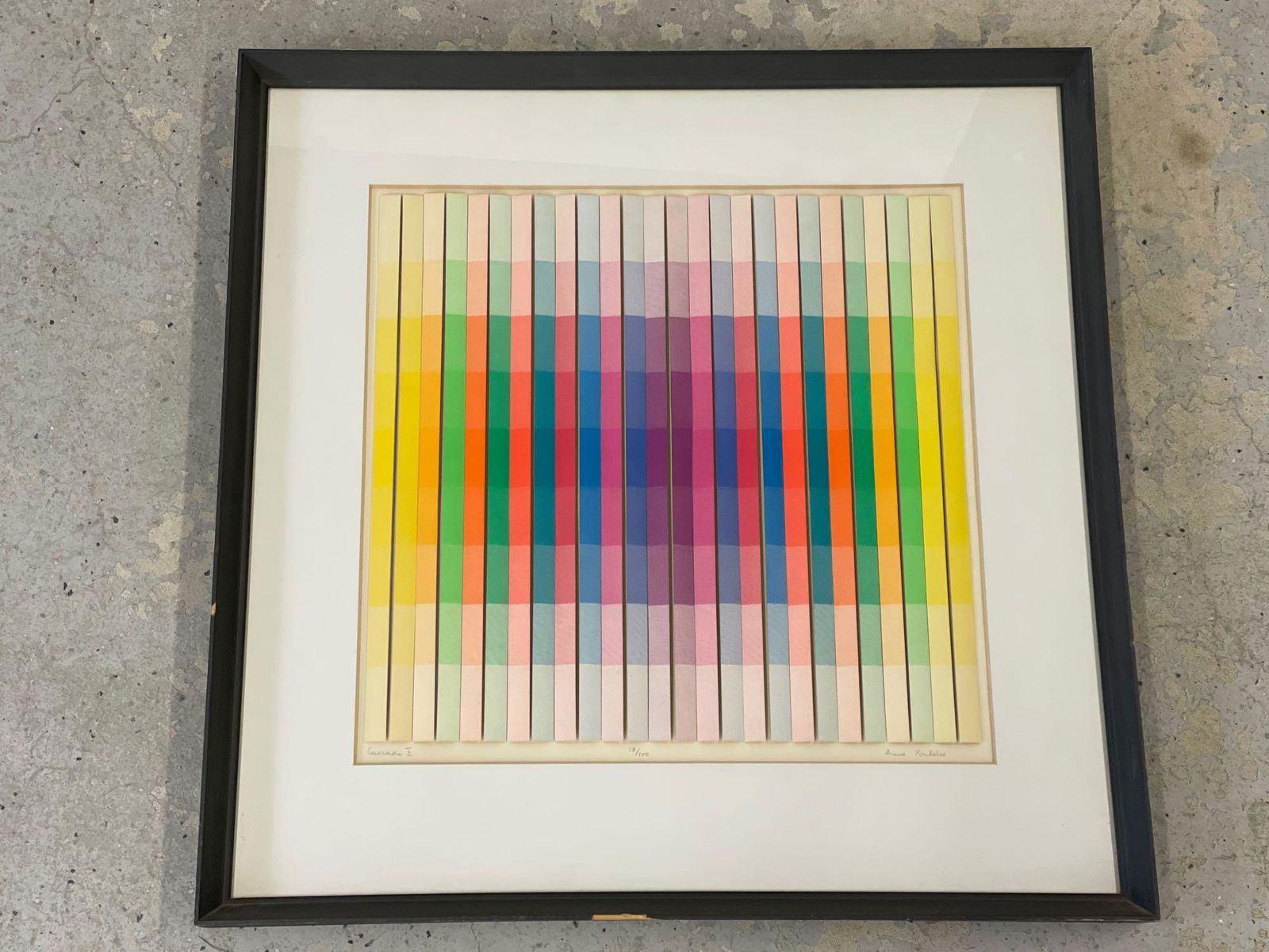 Anne Youkeles. Three-Dimensional Serigraph (1 of 5)