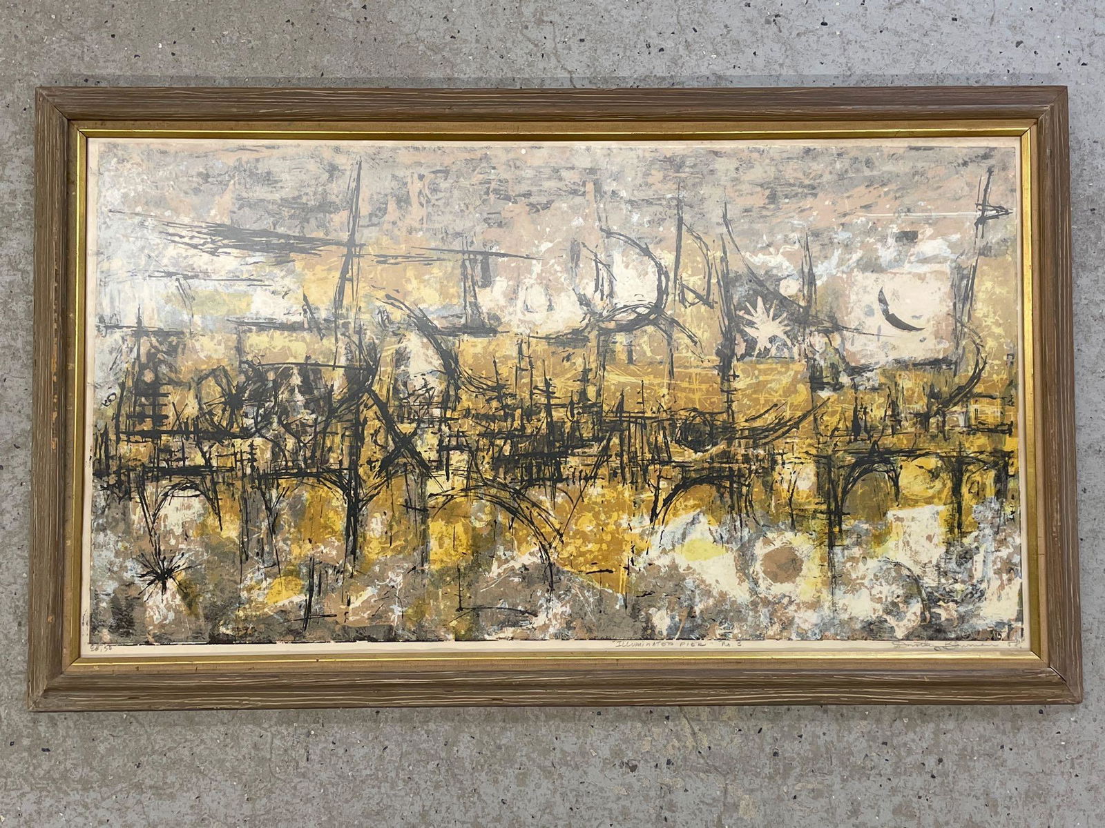 Dorothy Bowman. Abstract Lithograph (1 of 5)