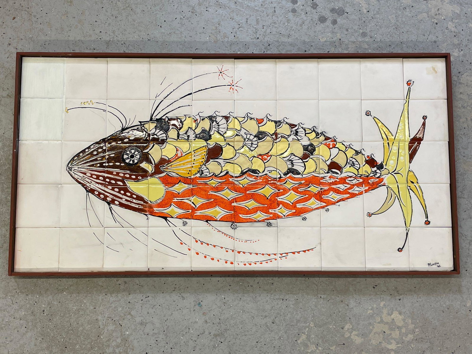 McLaughlin Midcentury Modern Fish Tile (1 of 5)