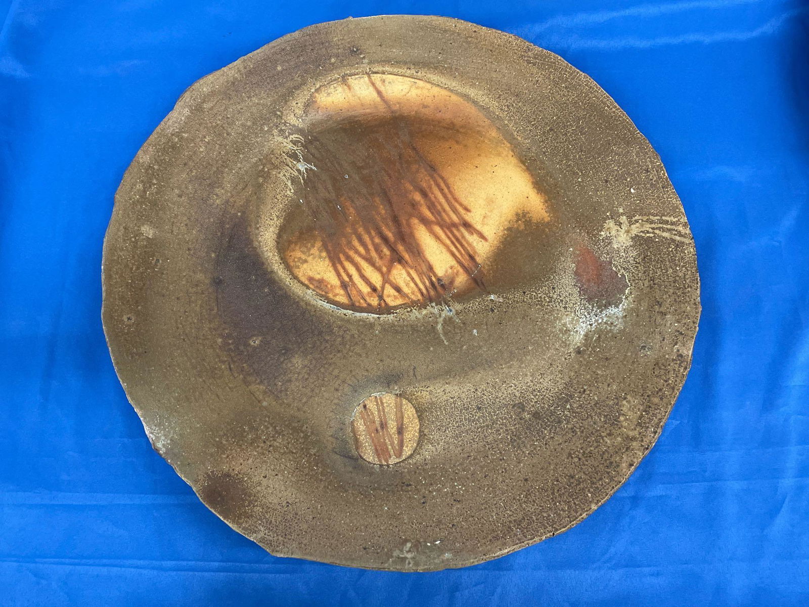 Jeff Shapiro. Large Pottery Charger (1 of 5)