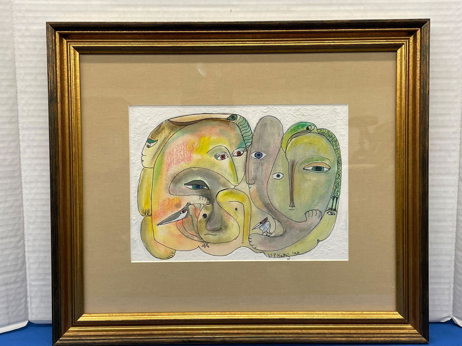 William Katz. Mixed Media, Abstract (1 of 5)