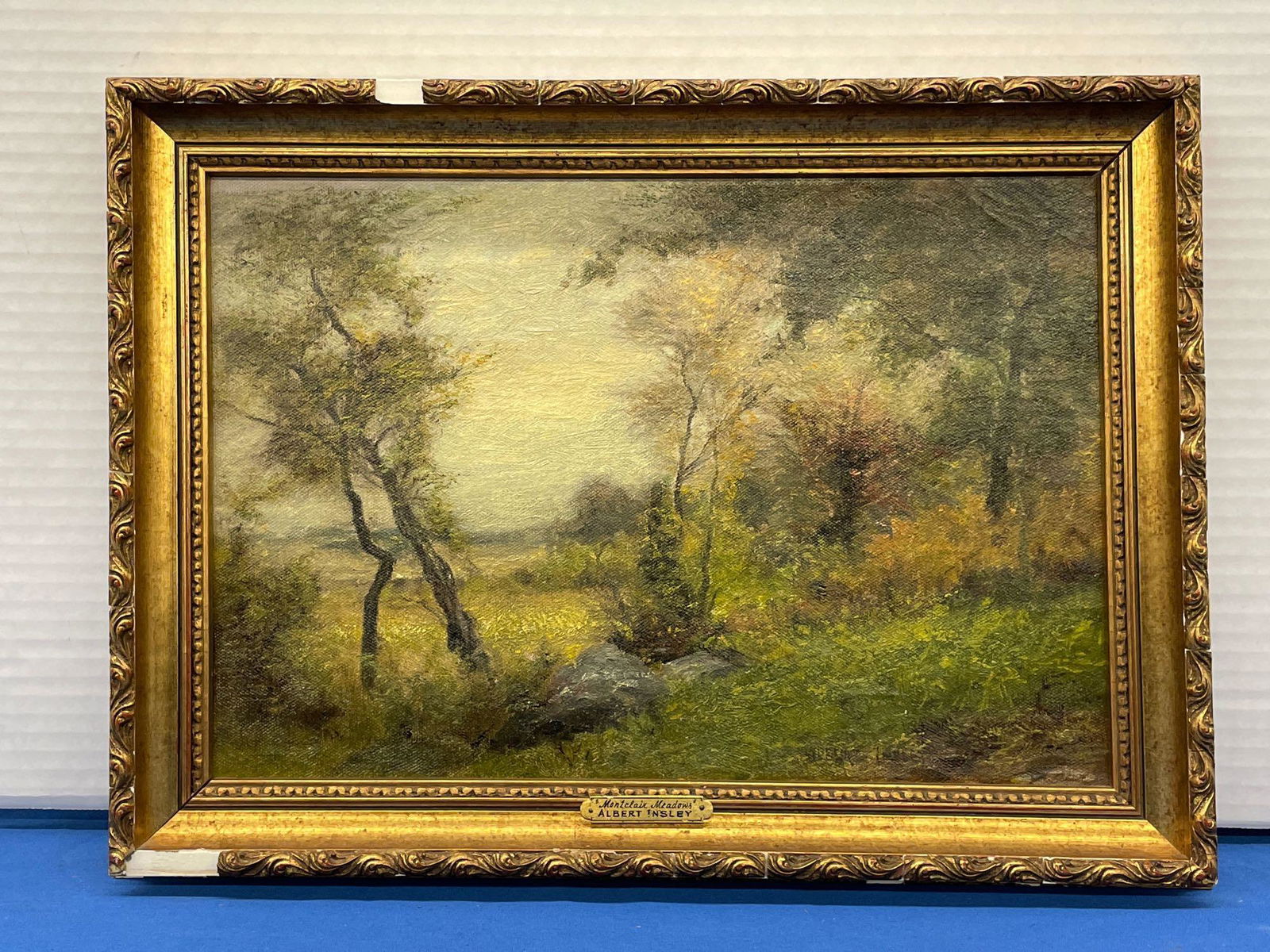 Albert Insley. Oil on Canvas, Montclair Meadow (1 of 5)