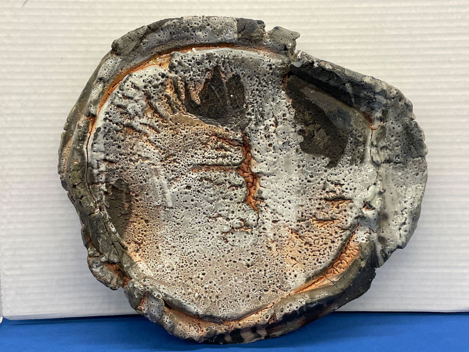 Jeff Shapiro. Chunky Pottery Plate (1 of 4)