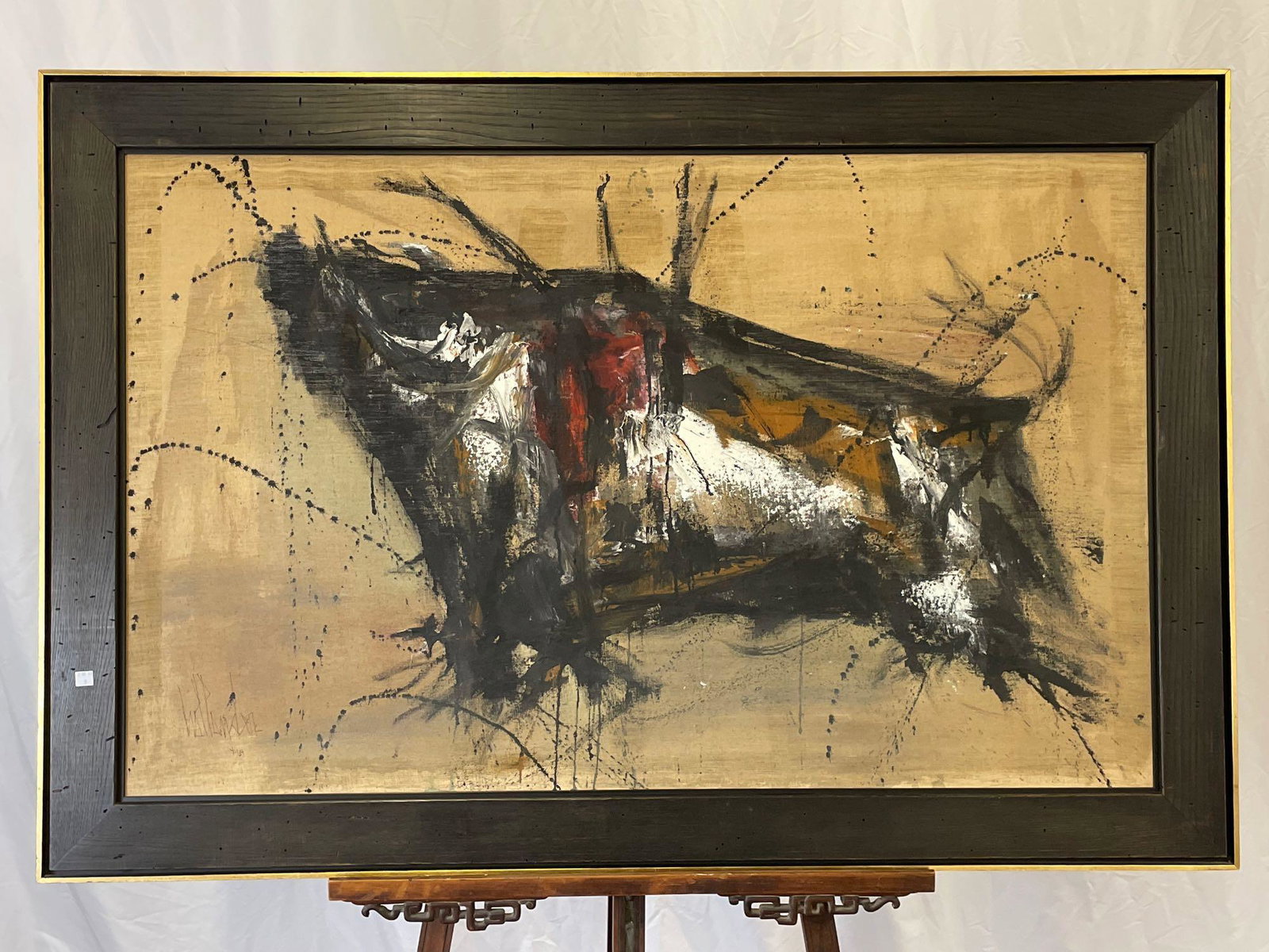 Gino Hollander. Oil on Canvas, Taurus (1 of 4)