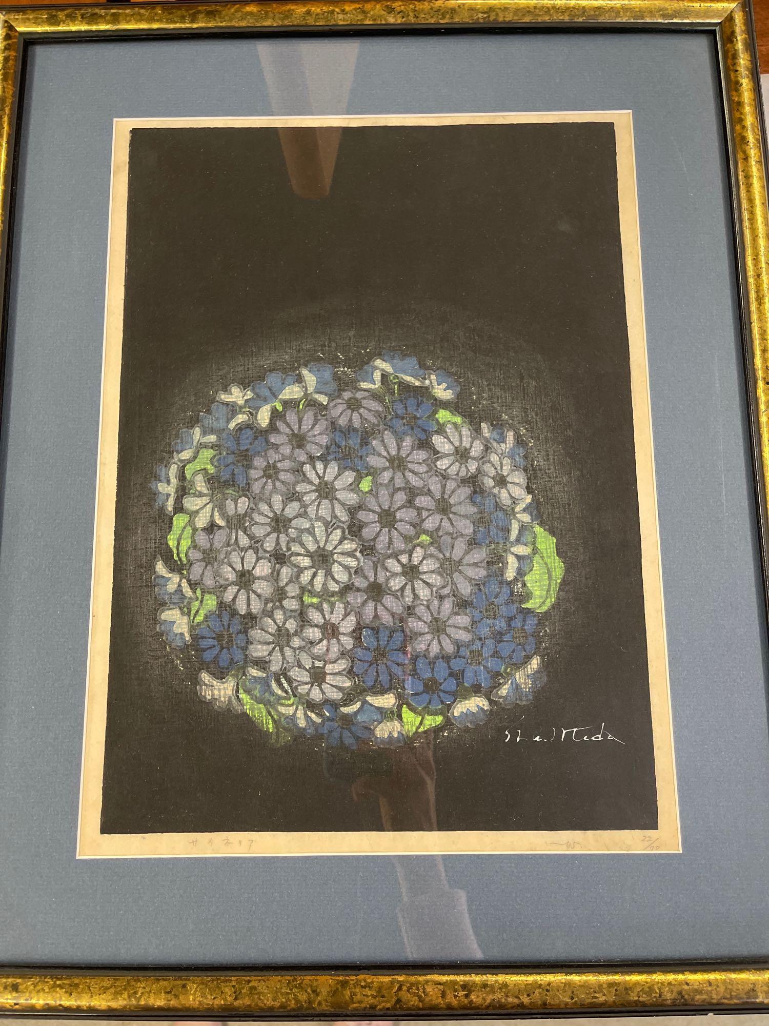 Possibly Okiie Hashimoto. Woodblock (1 of 6)