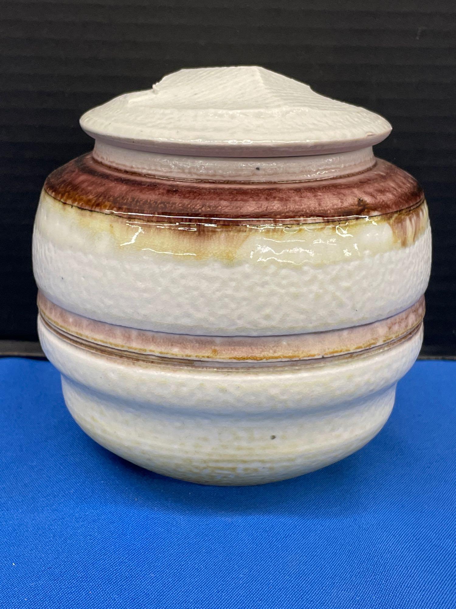 Karen Karnes Ceramic Lidded Jar (1 of 5)