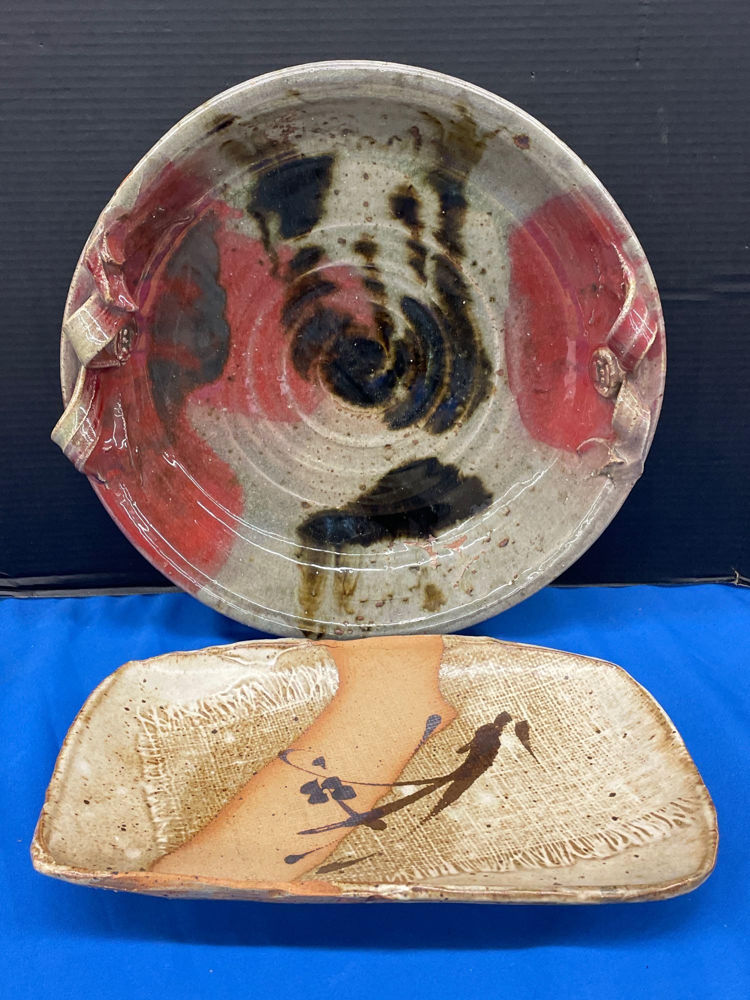 Two Pieces of Japanese Pottery (1 of 5)