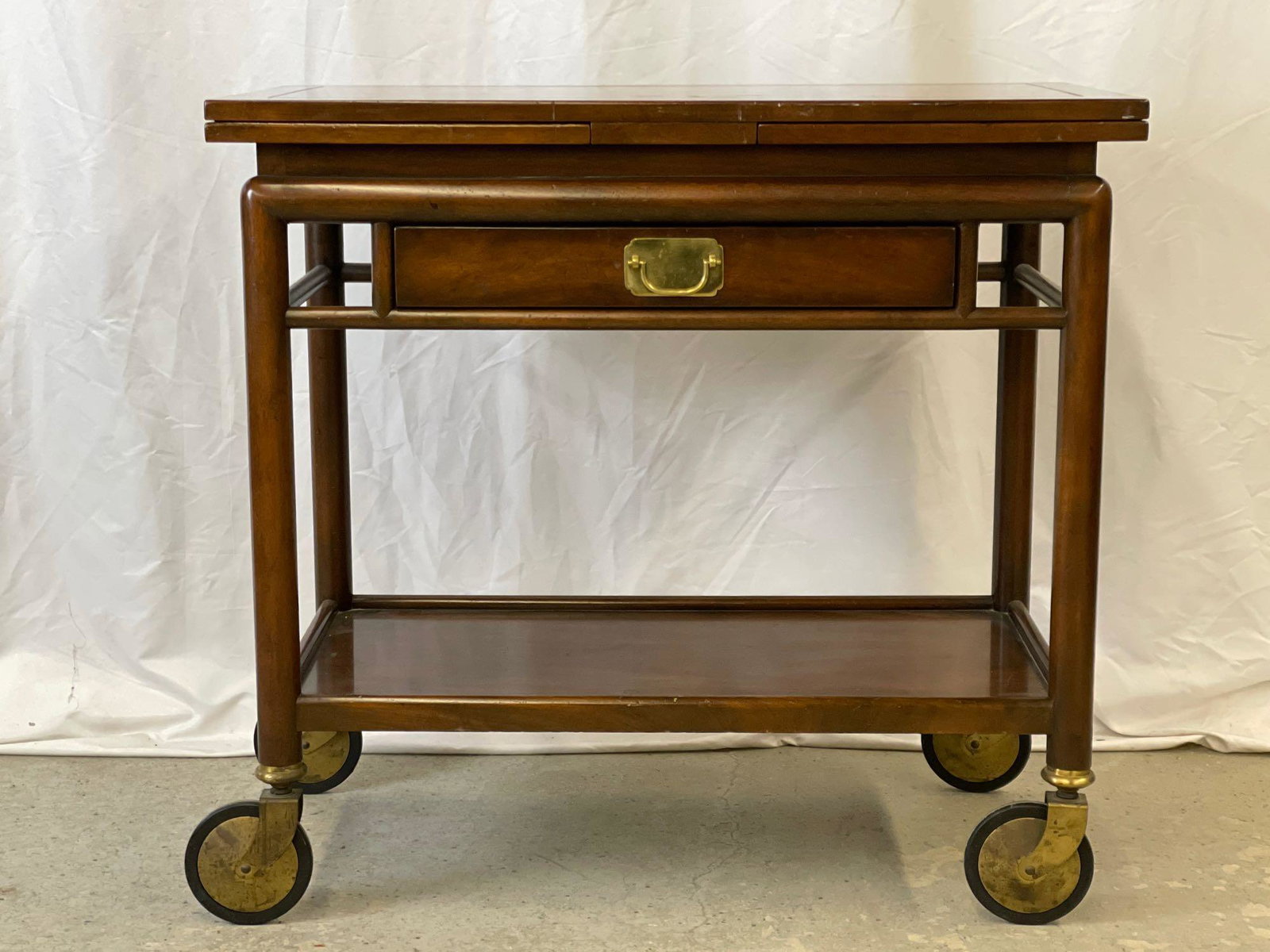 Kittinger Mahogany Bar or Tea Cart (1 of 8)