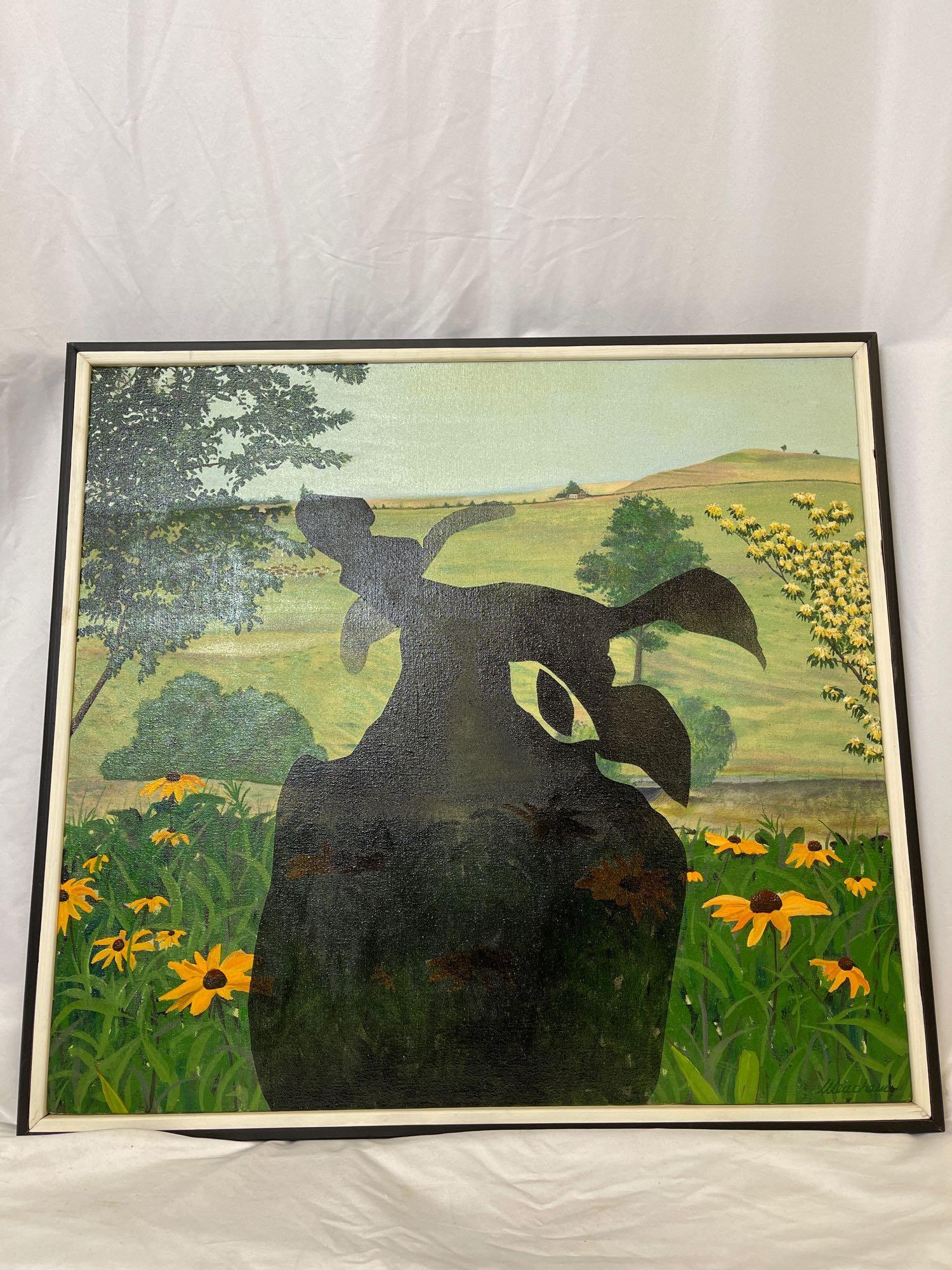 Annabel Meacham. Acrylic/Canvas, The Apparition (1 of 8)