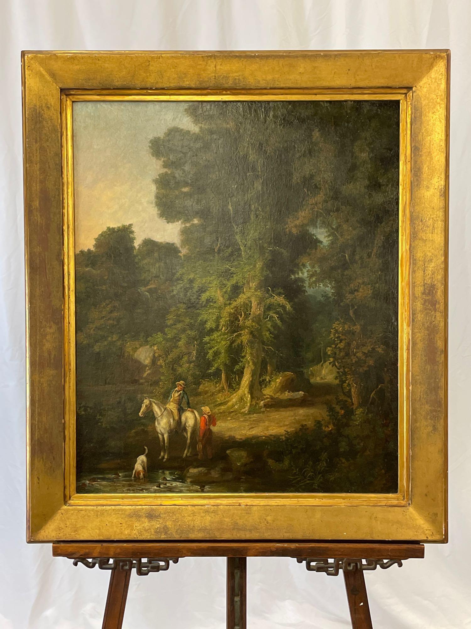 Hudson River School. Oil/Canvas, Landscape (1 of 6)