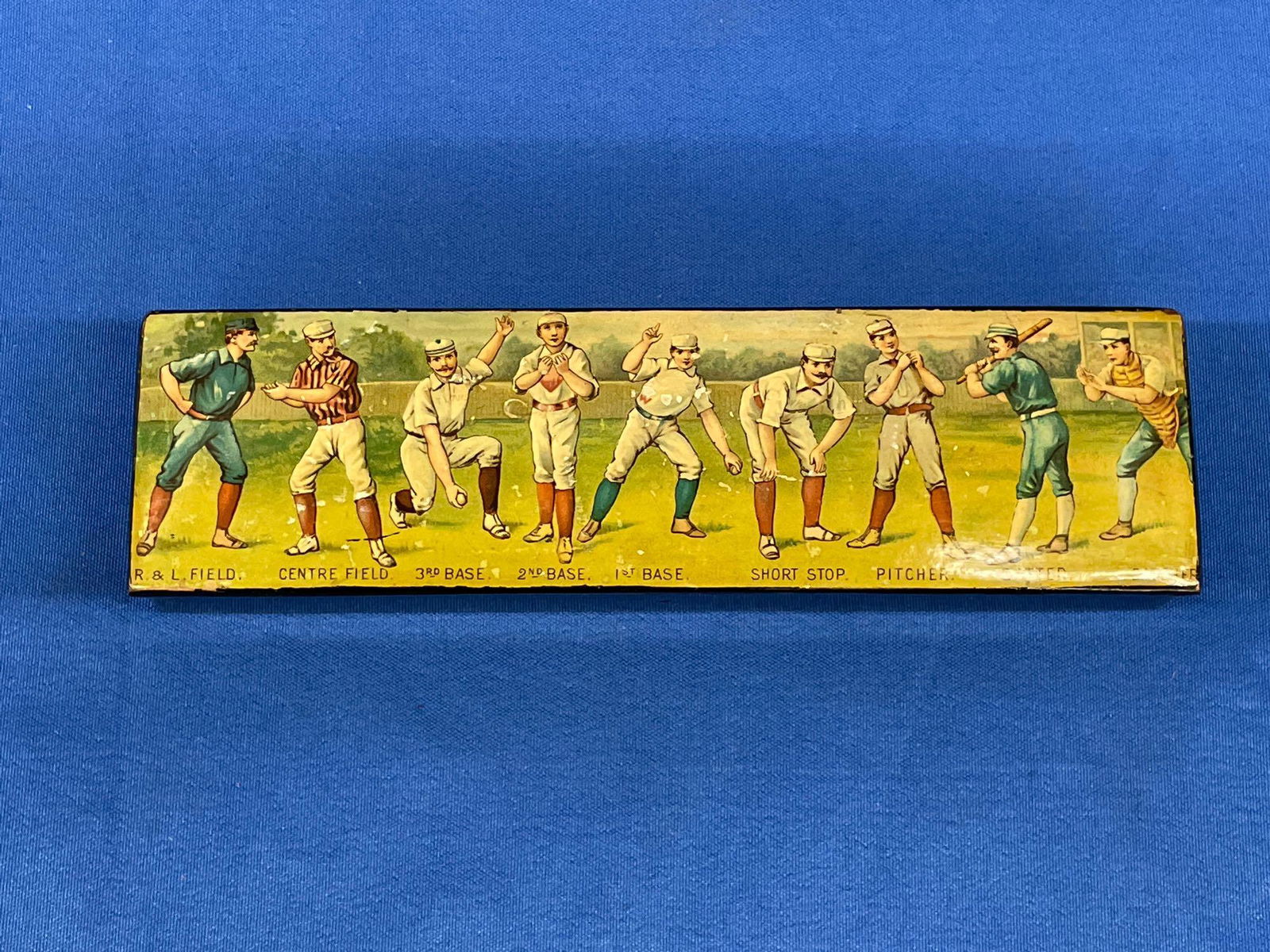 Early Baseball Decorated Pencil Box (1 of 5)