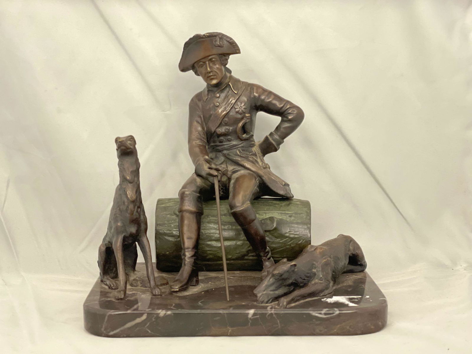 Frederick The Great Bronze Figural Grouping (1 of 6)