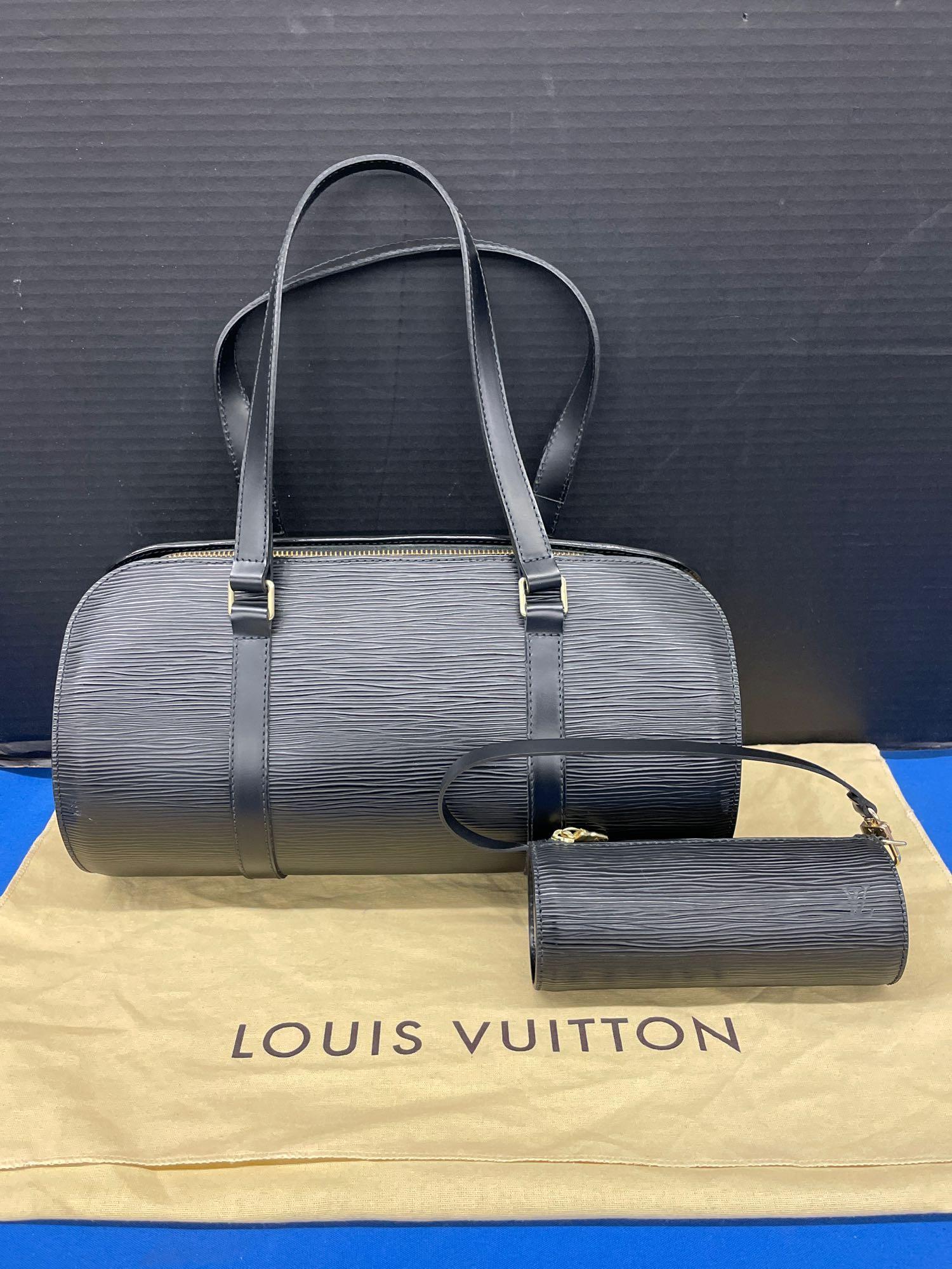 Louis Vuitton EPI Leather Handbag and Makeup Bag (1 of 5)