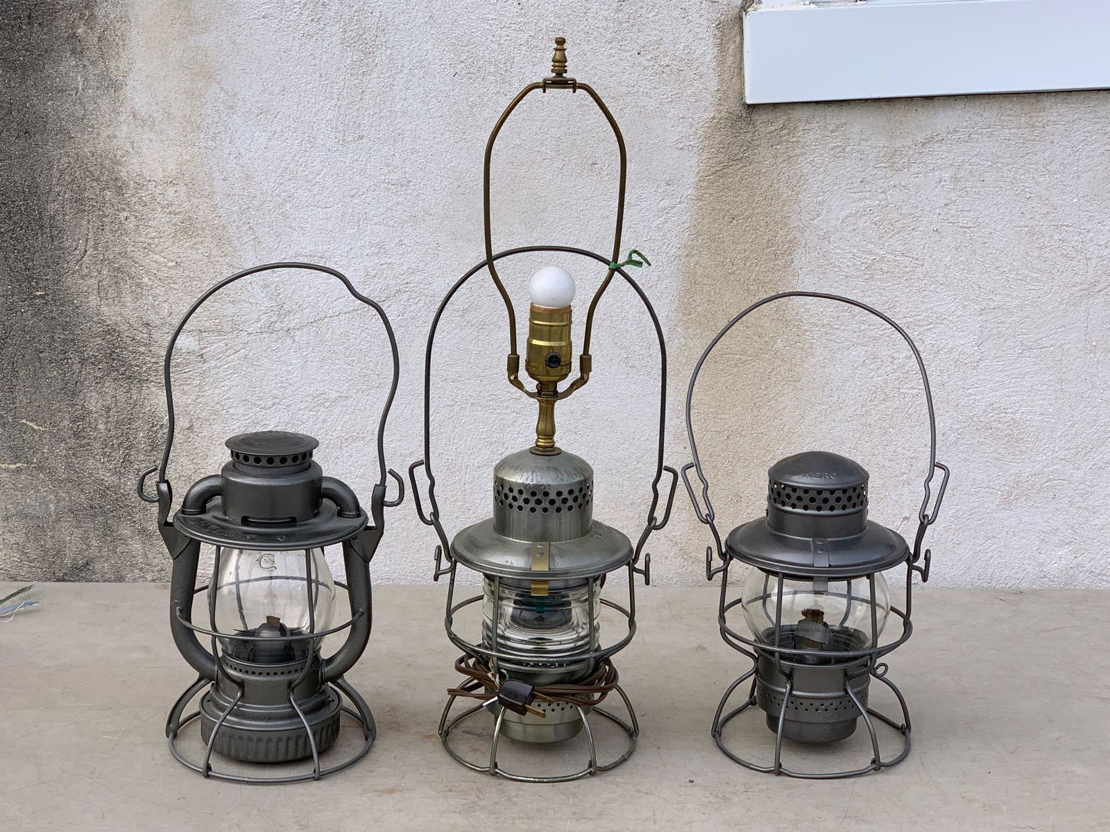 Three Railroad Lanterns (1 of 9)